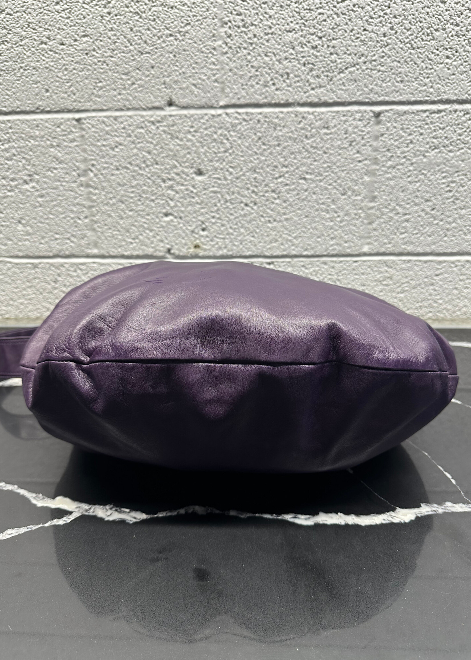 Bottega Veneta Purple Shoulder Bag