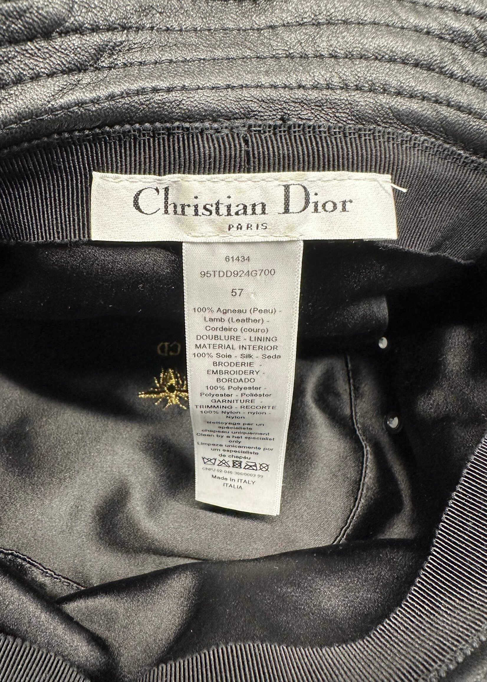 Dior Net Trim Bucket Hat