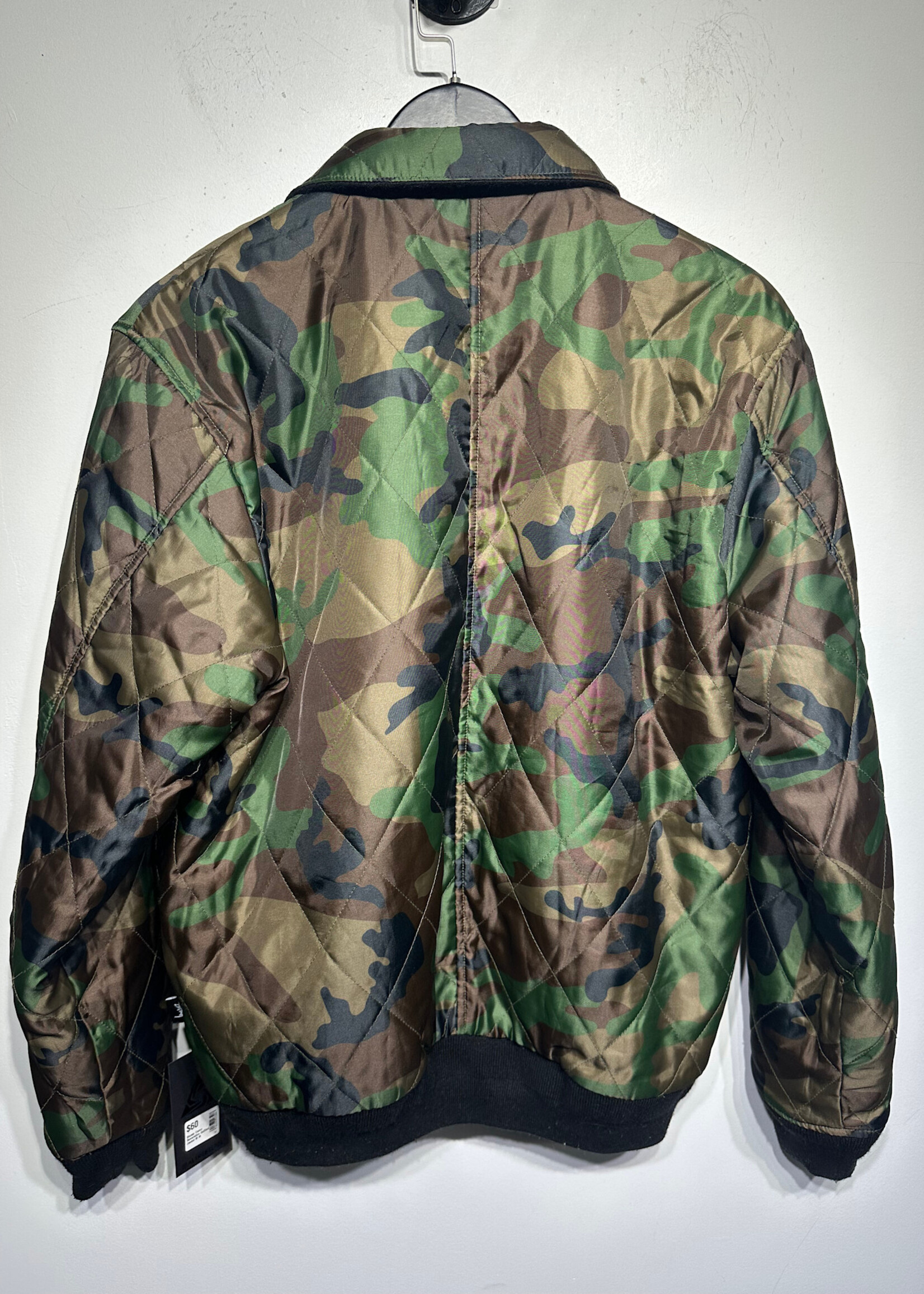Stussy Camo Reversible Quilted Jacket M