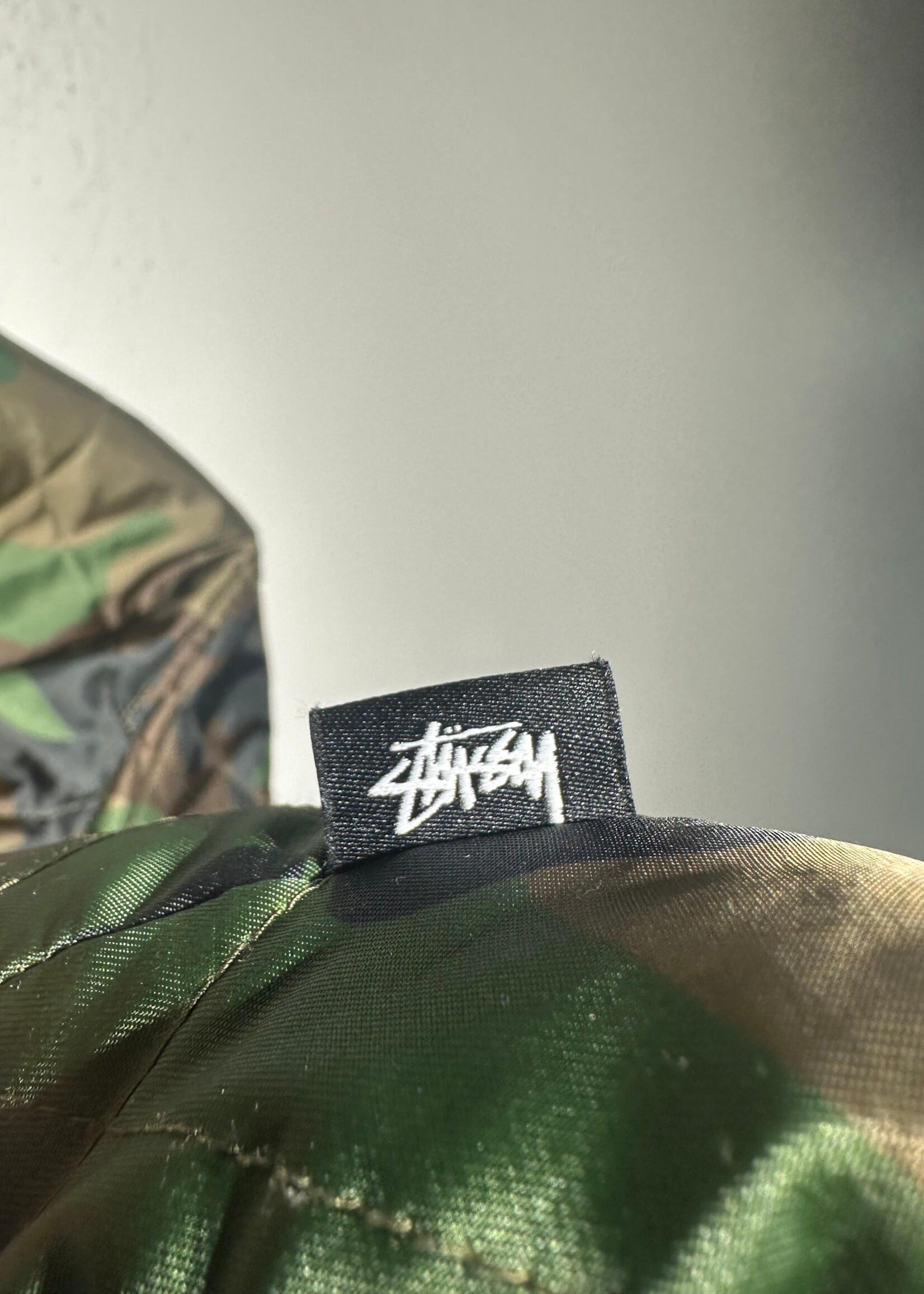 Stussy Camo Reversible Quilted Jacket M