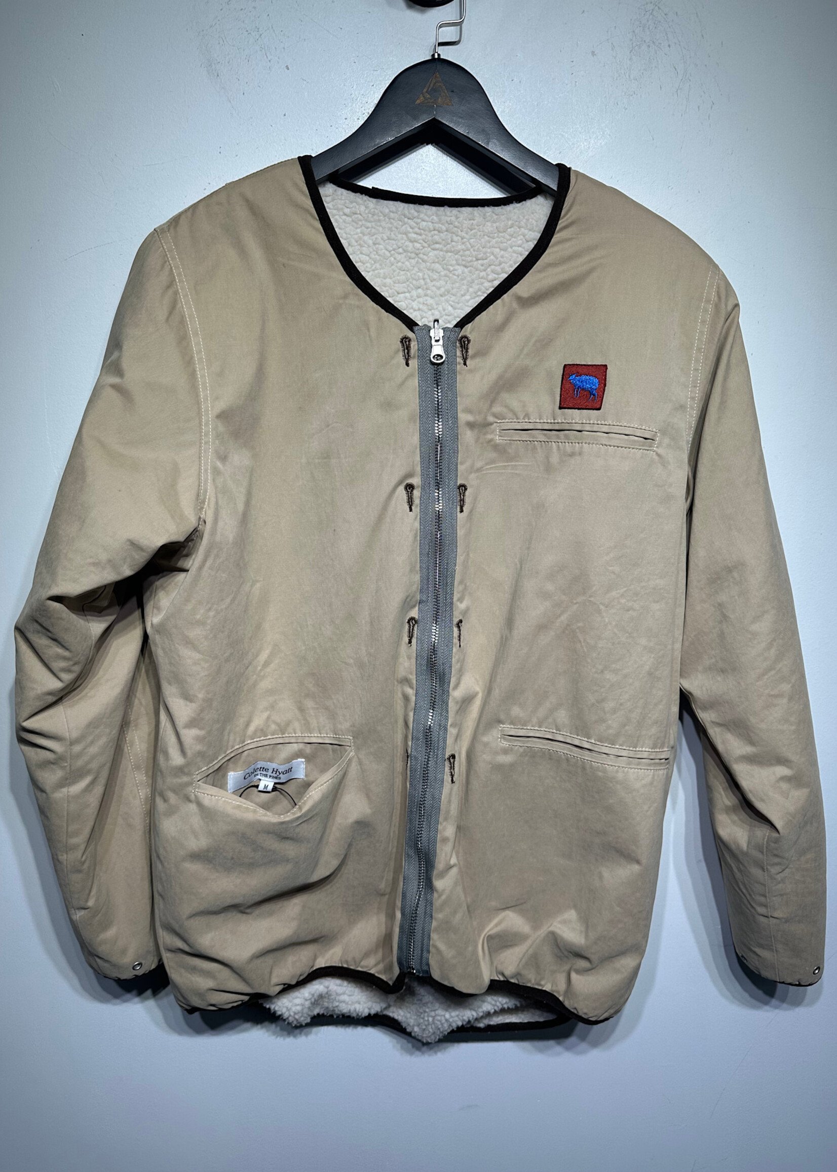Colettte Hyatt Reversible Sherpa Jacket M