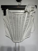 Heiress Beverly Hills White Corset XXS