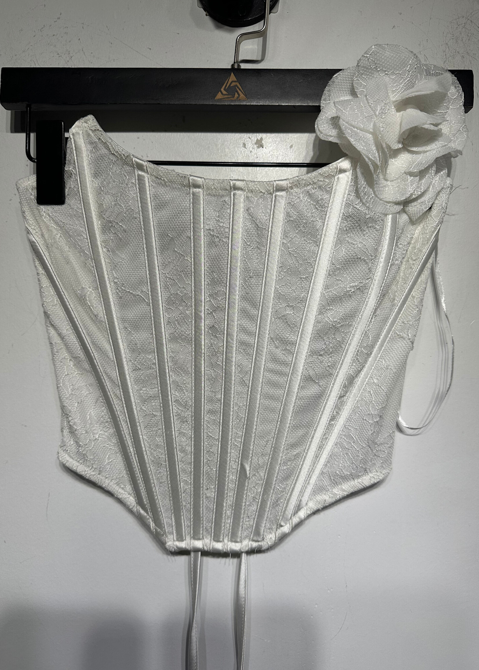 Heiress Beverly Hills White Corset XXS