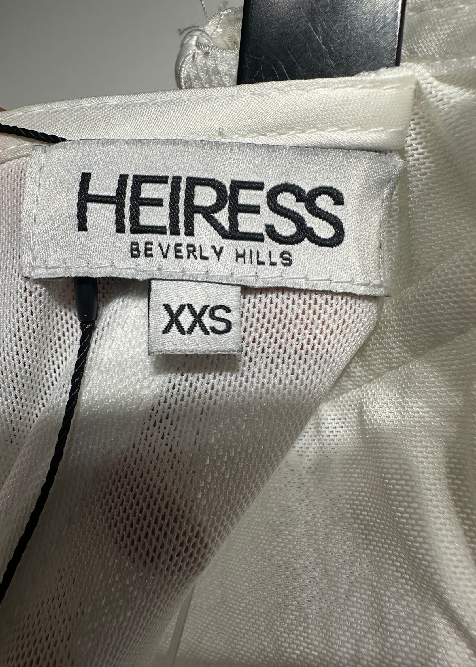 Heiress Beverly Hills White Corset XXS