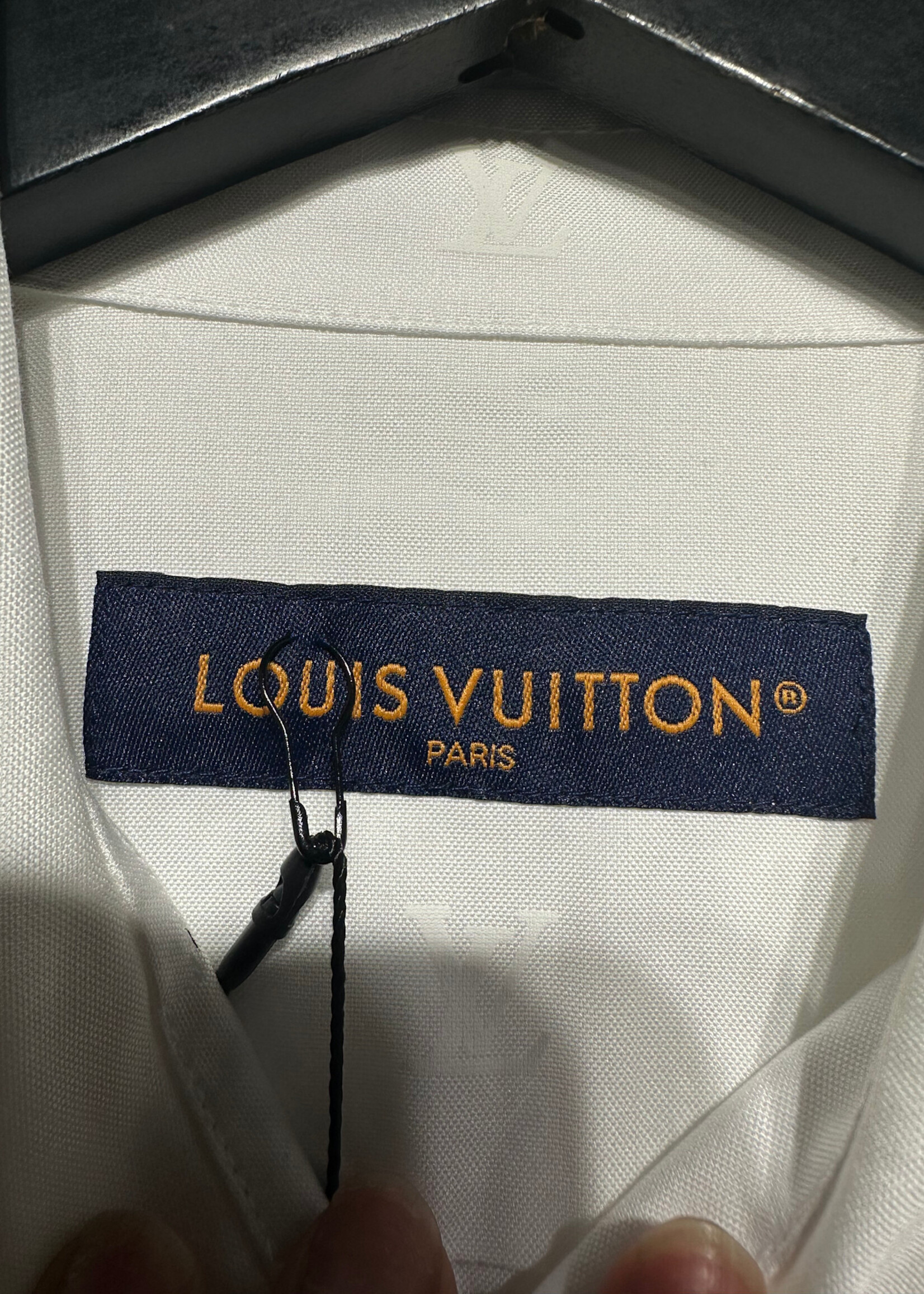 Louis Vuitton White Monogram BU Fits S/M