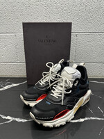 Valentino Black Metallic Running Shoes 9