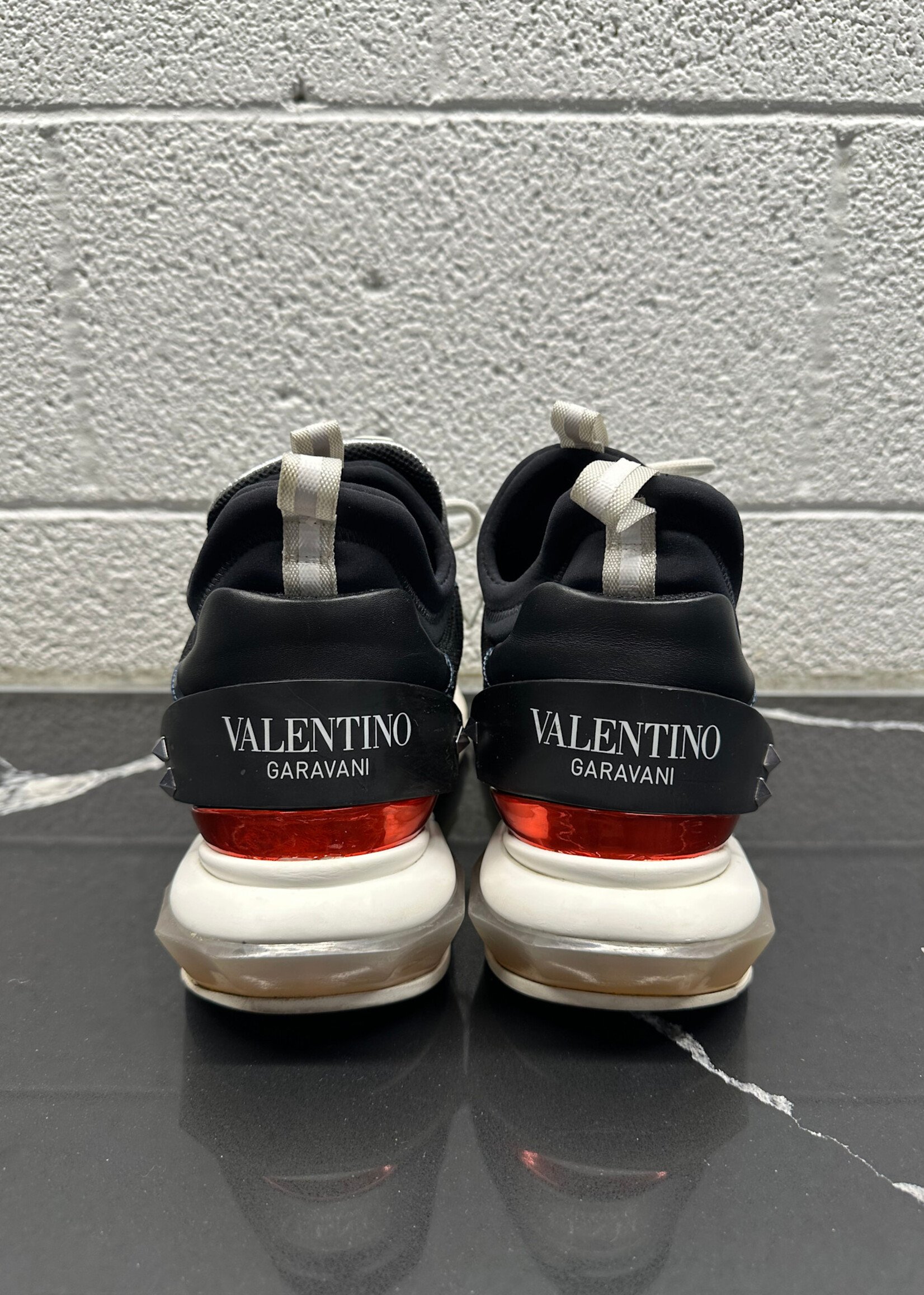 Valentino Black Metallic Running Shoes 9