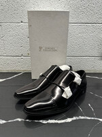 Versace Dark Brown/Purple Flap Dress Shoes 10