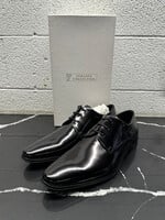 Versace Collection Black Patent Dress Shoes 10