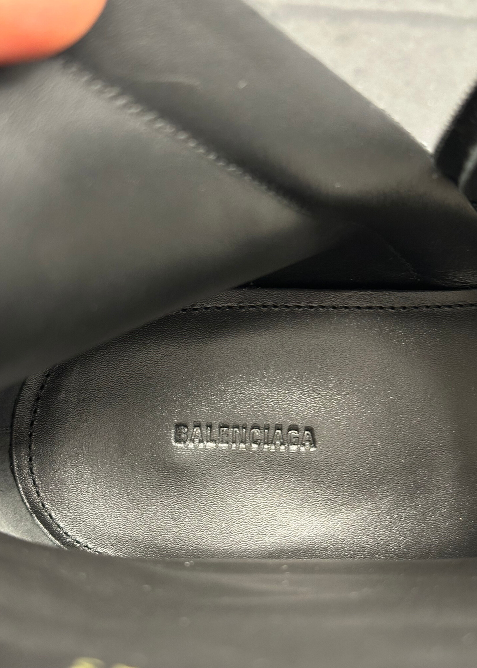 Balenciaga Santiag Black Suede Boots 10