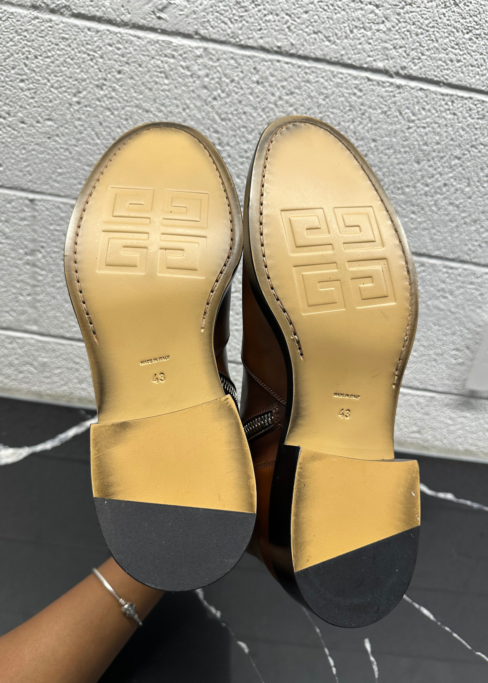 Givenchy Brown Cruz Boots 10