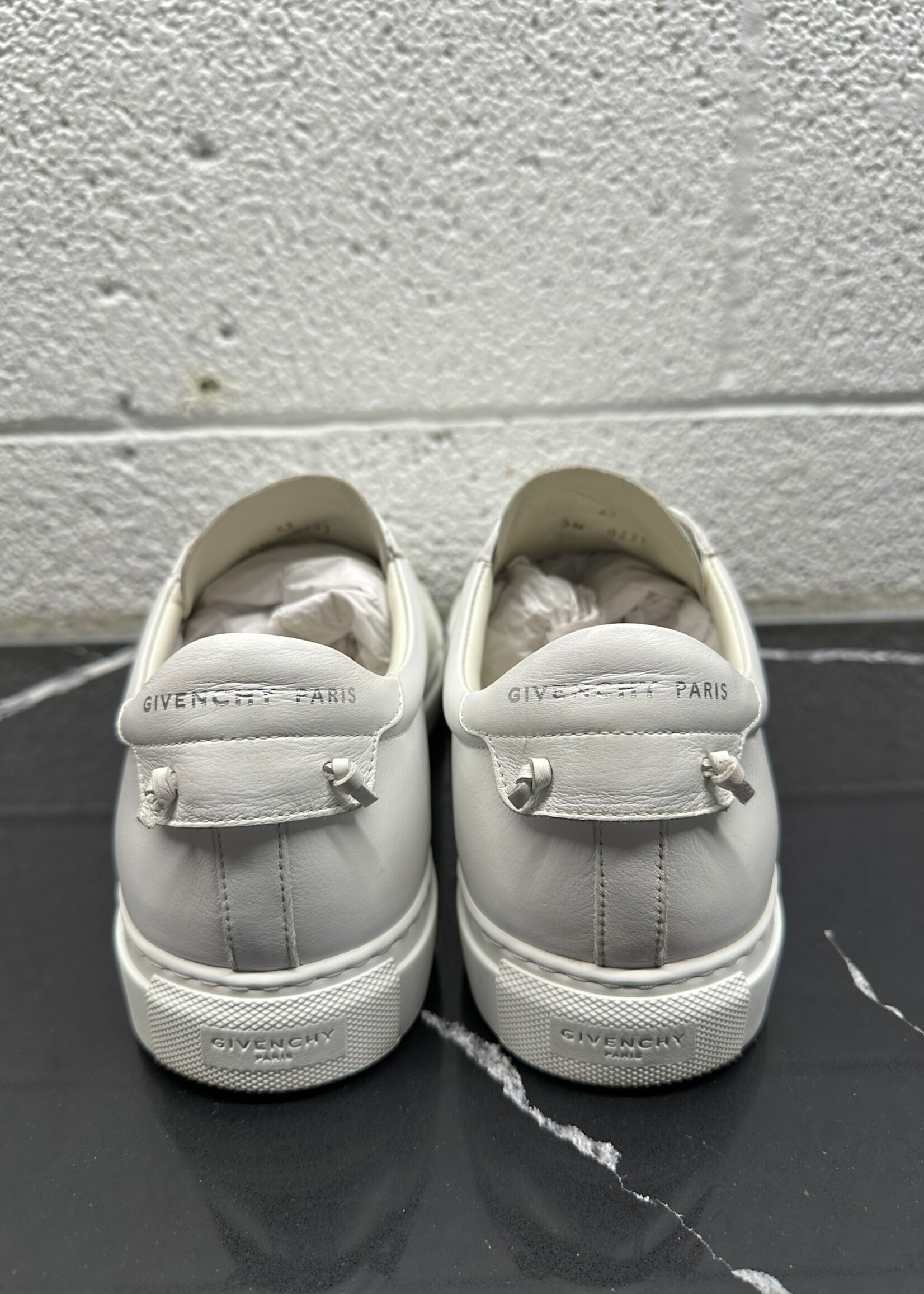 Givenchy White Crock Strap Shoes 10