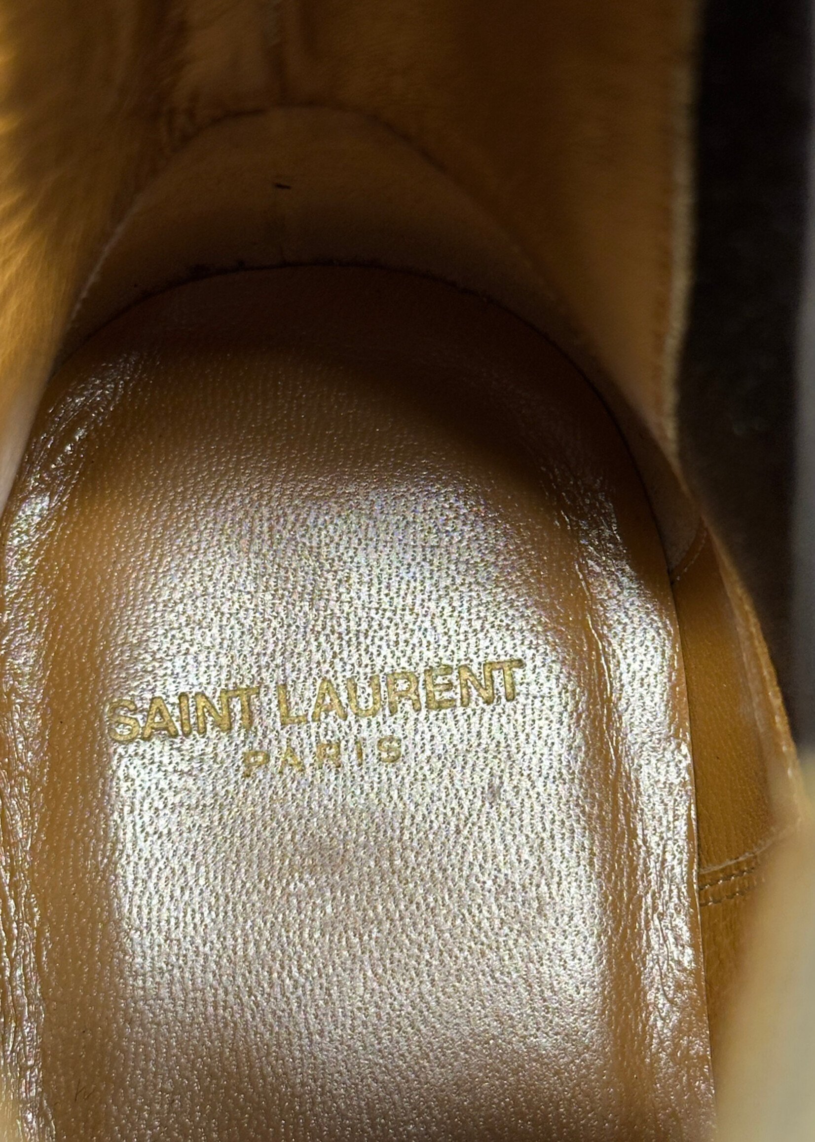 Saint Laurent Nevada 20 Crepe Sole Boots 10