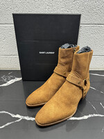 Saint Laurent Wyatt 40 Brown Suede Boots 10