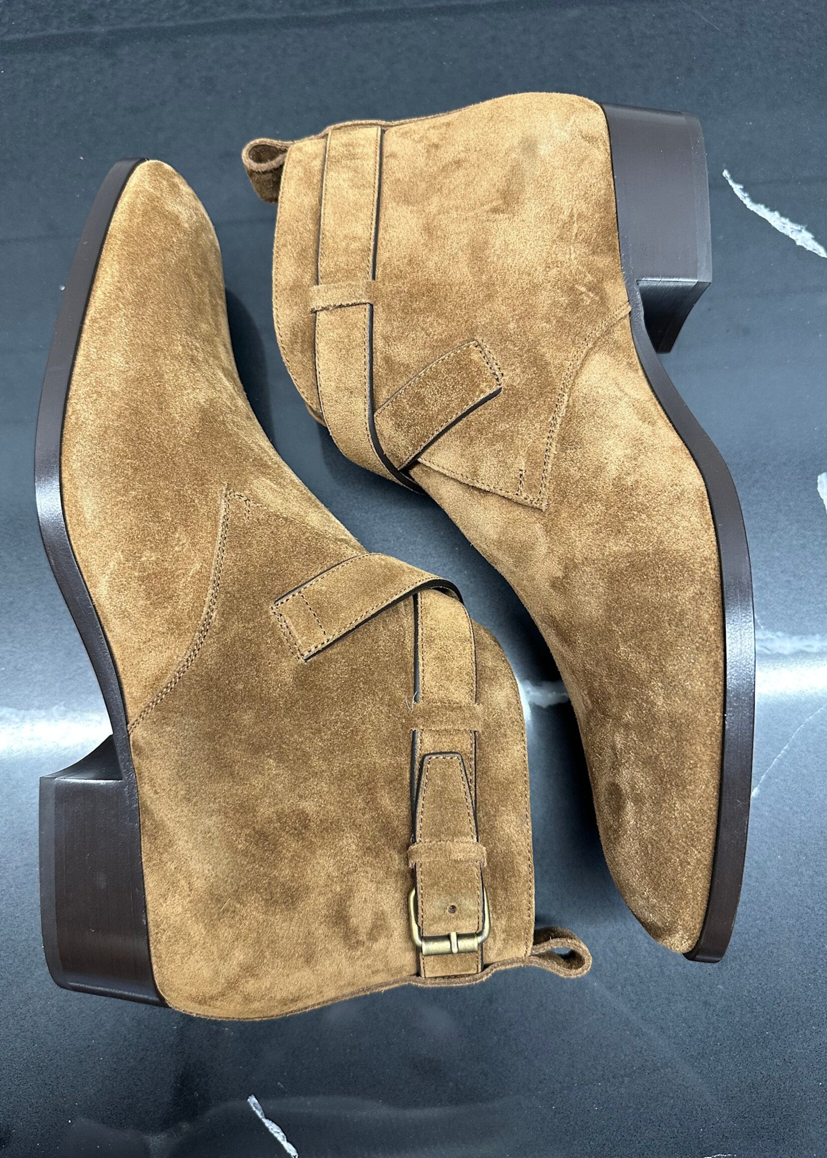 Saint Laurent Wyatt 30 Brown Boots 10