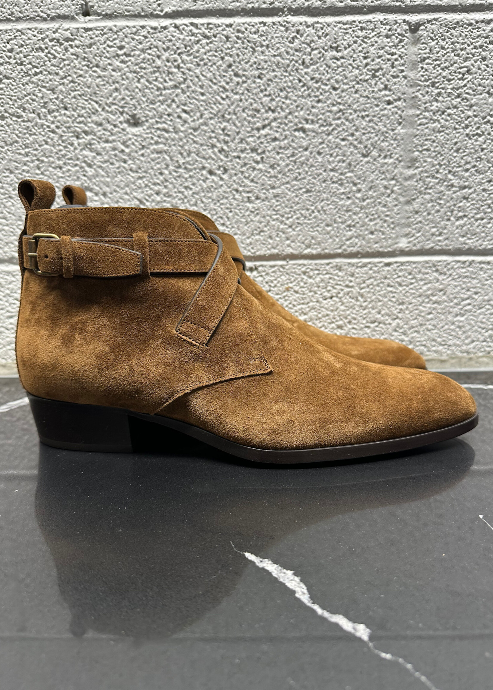 Saint Laurent Wyatt 30 Brown Boots 10