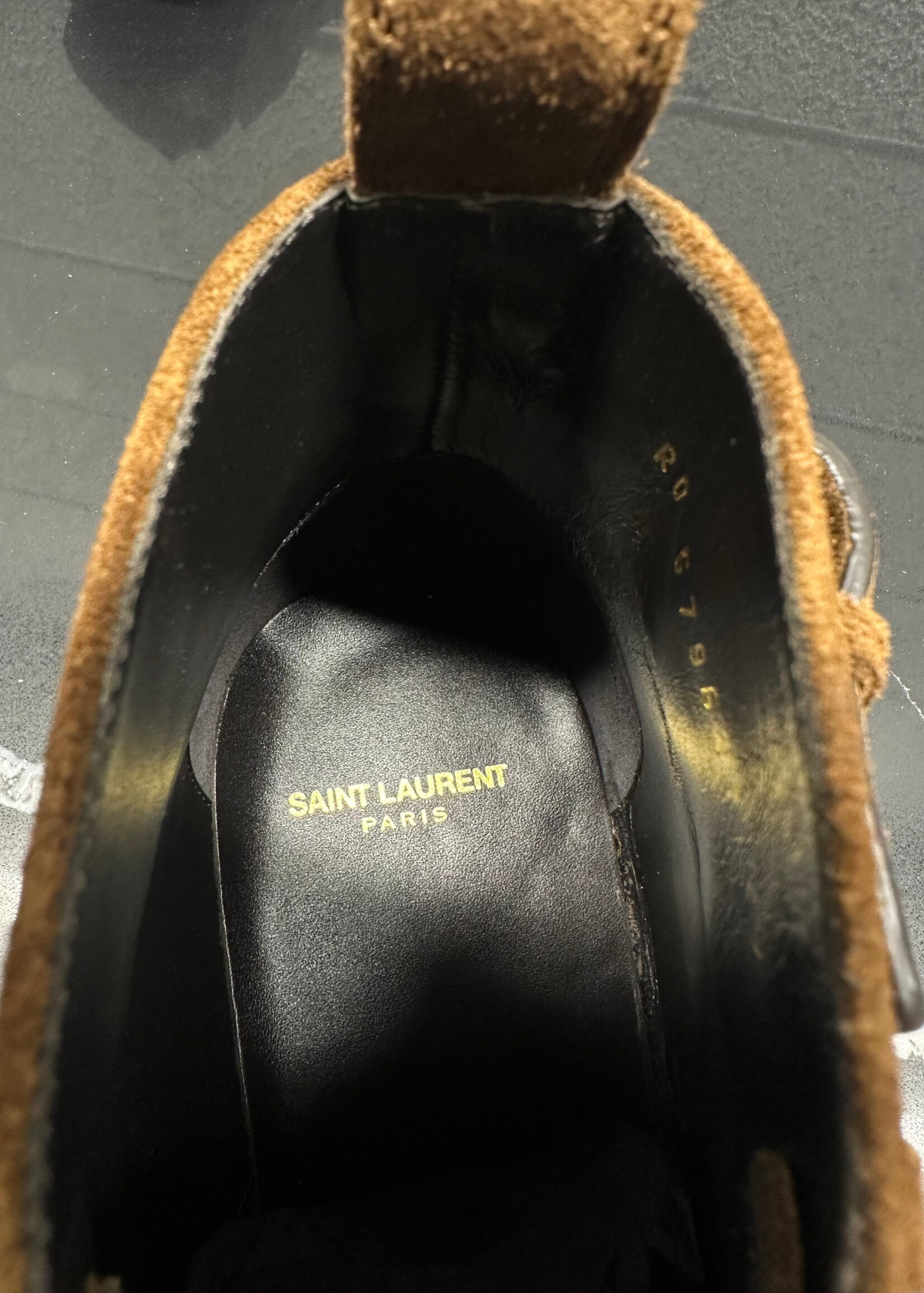 Saint Laurent Wyatt 30 Brown Boots 10