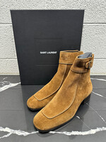YSL Miles 30 Brown Suede Boots Masc 9.5