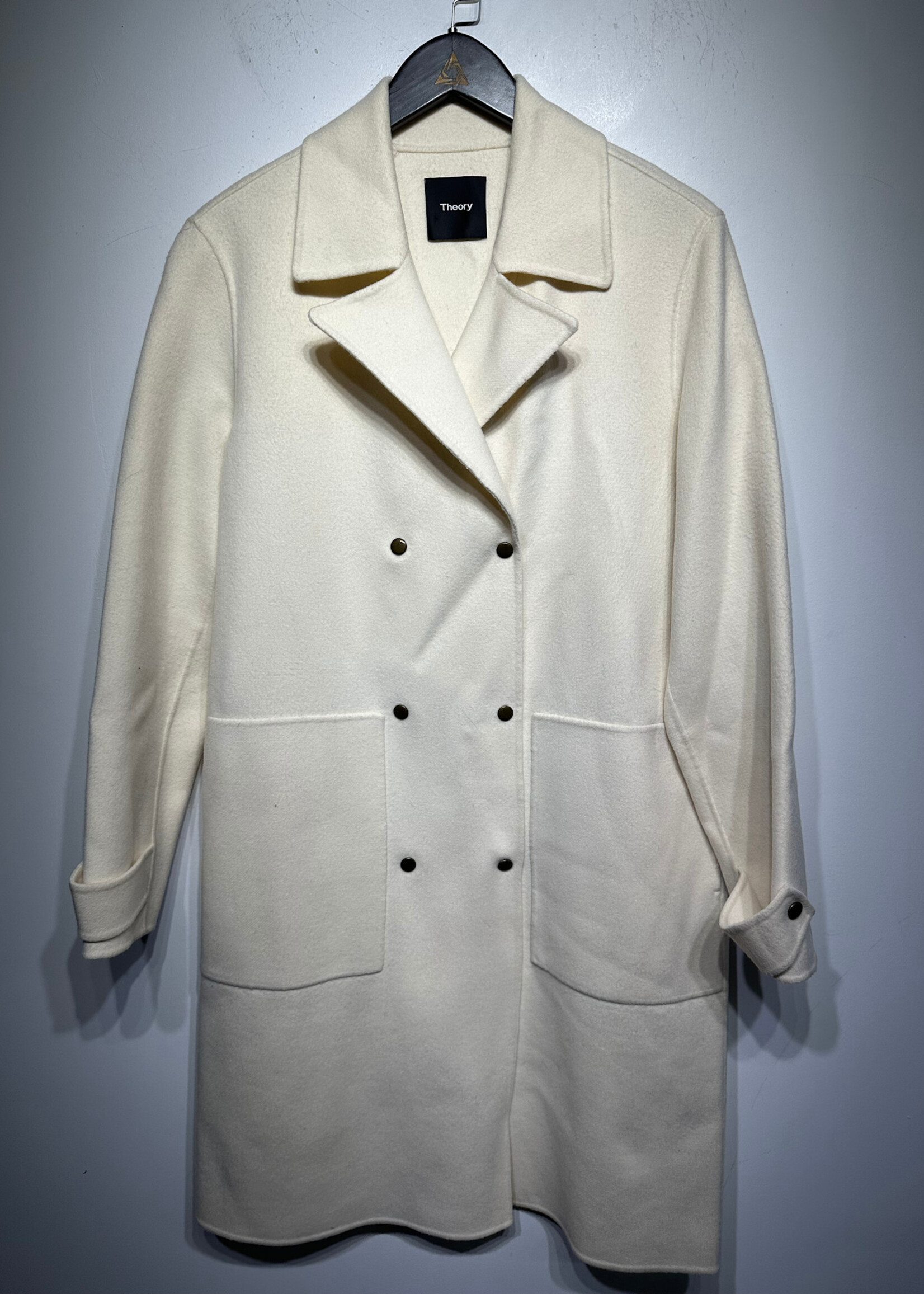 Theory Cream Trench Coat XL