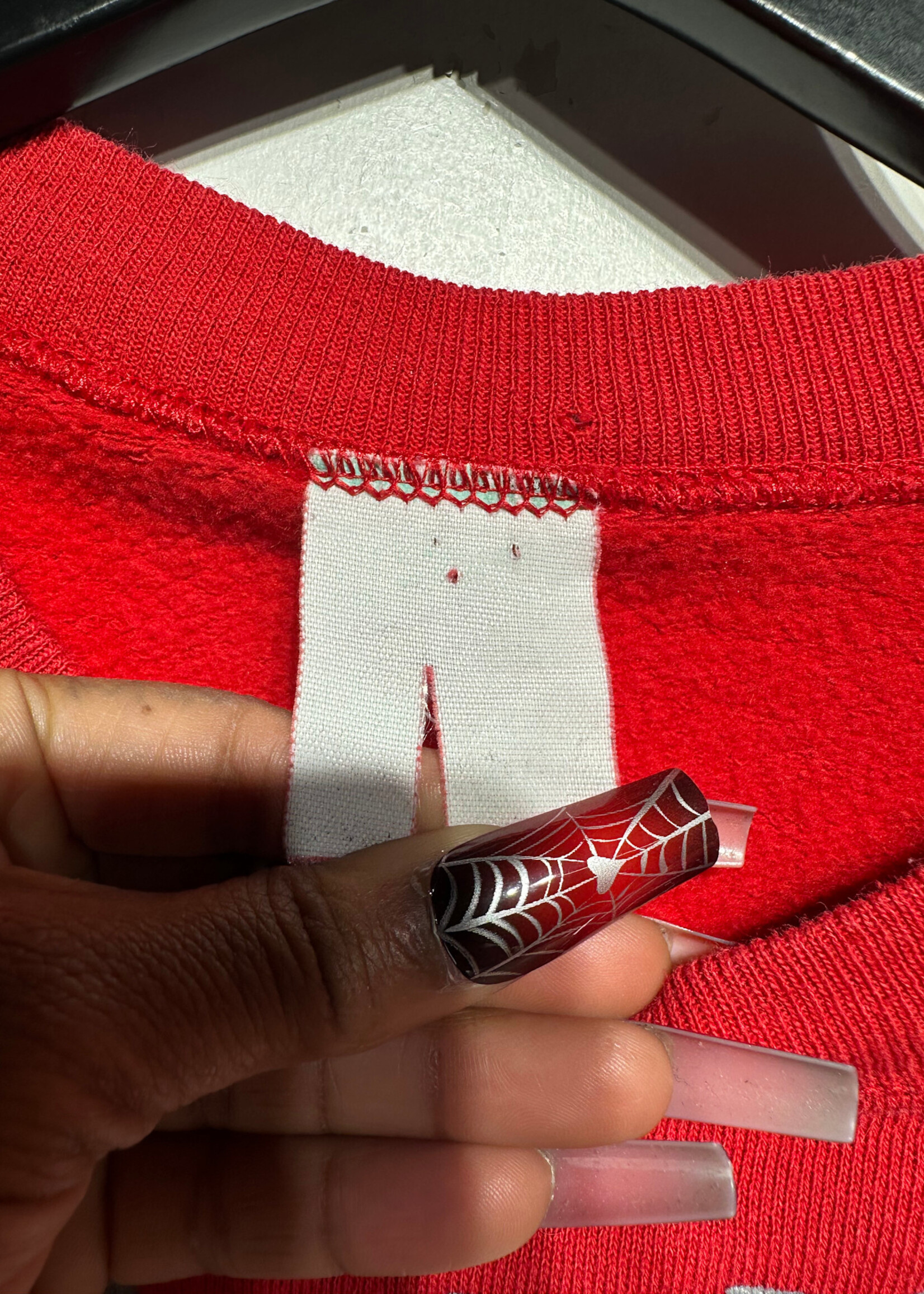 Vintage UNLV Red Big Print Sweater L