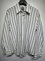 Dolce & Gabbana Y2K White Grey Pinstripe B/U XL