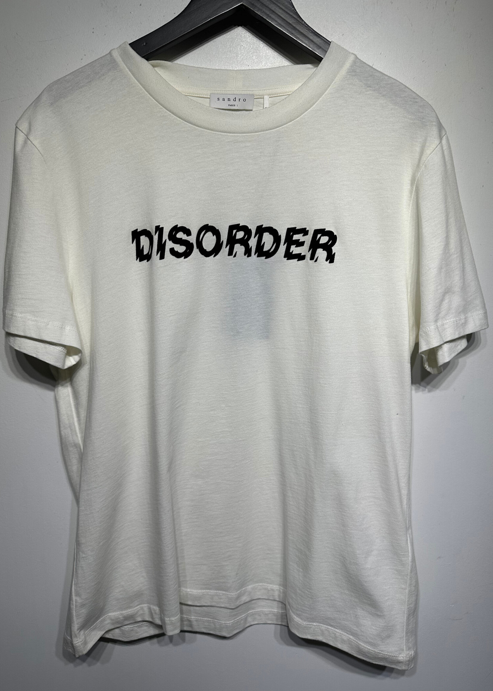 Sandro Disorder White Tee XL