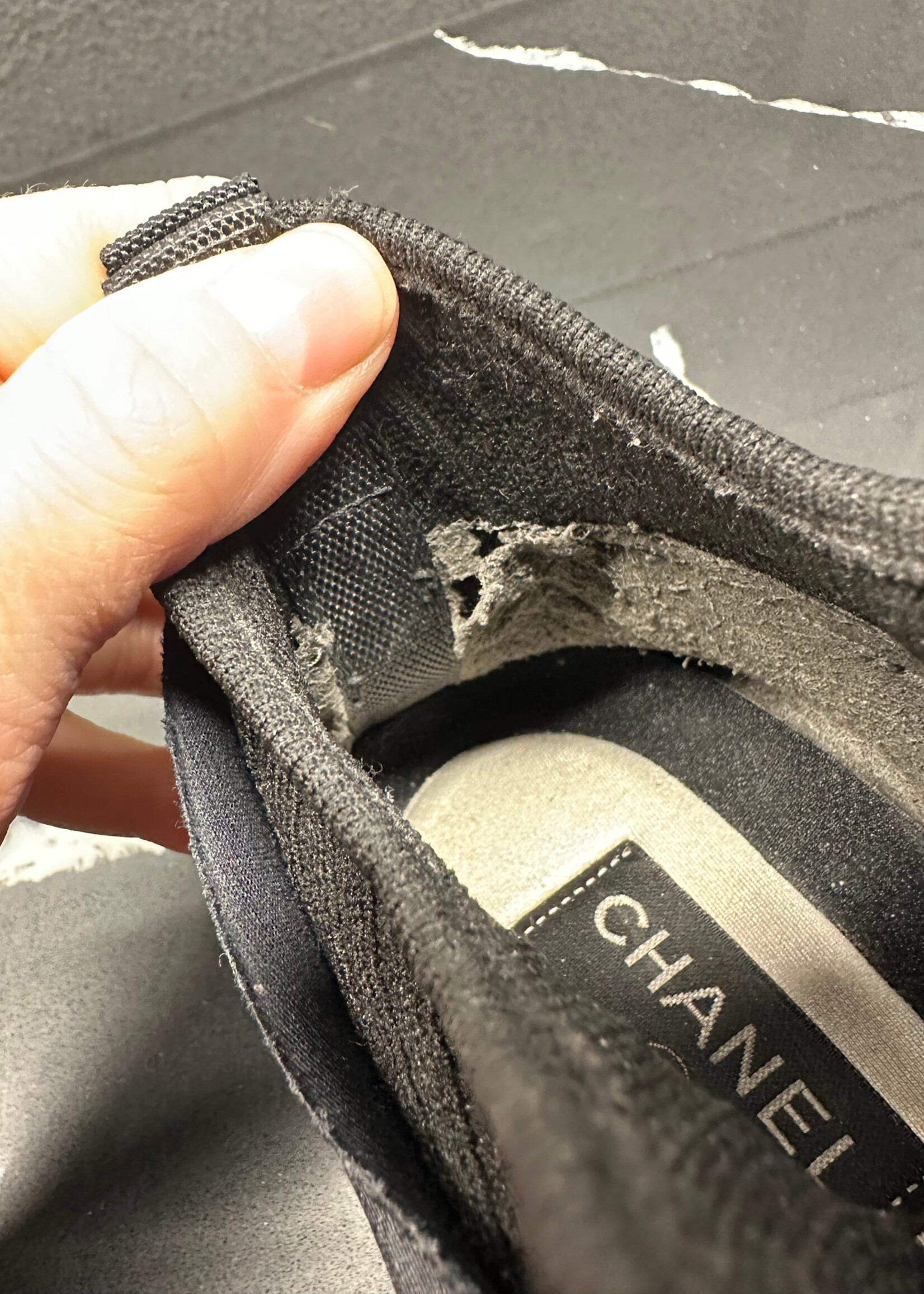 Chanel Black Knit Runners 7