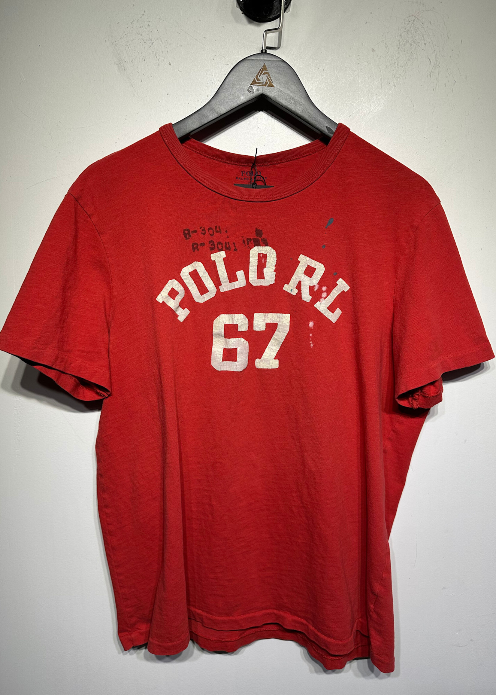 Polo RL 67 Red Tee L