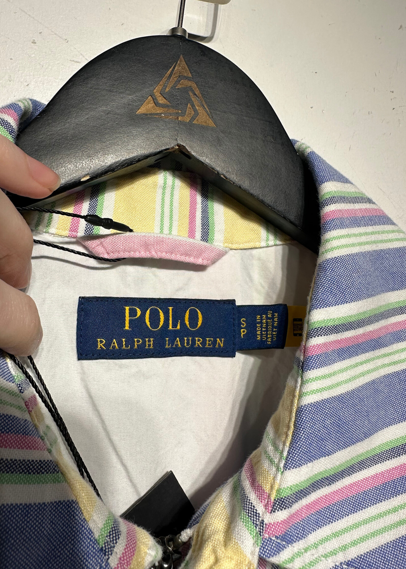 Polo RL Multicolor Striped Zip Jacket Masc S