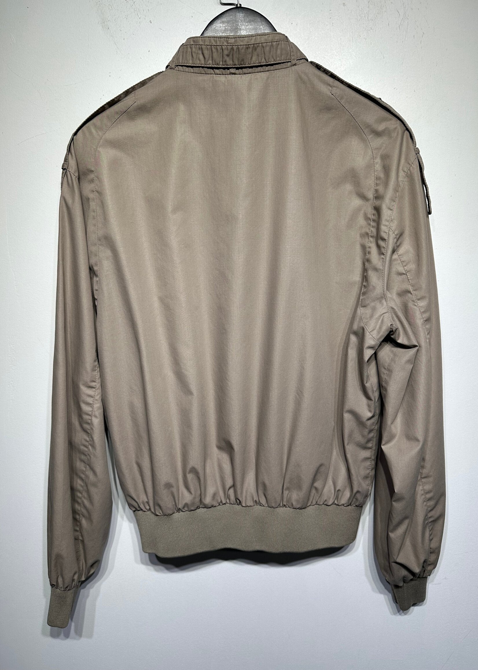 Members Only Vintage Beige Flight Jacket Masc M