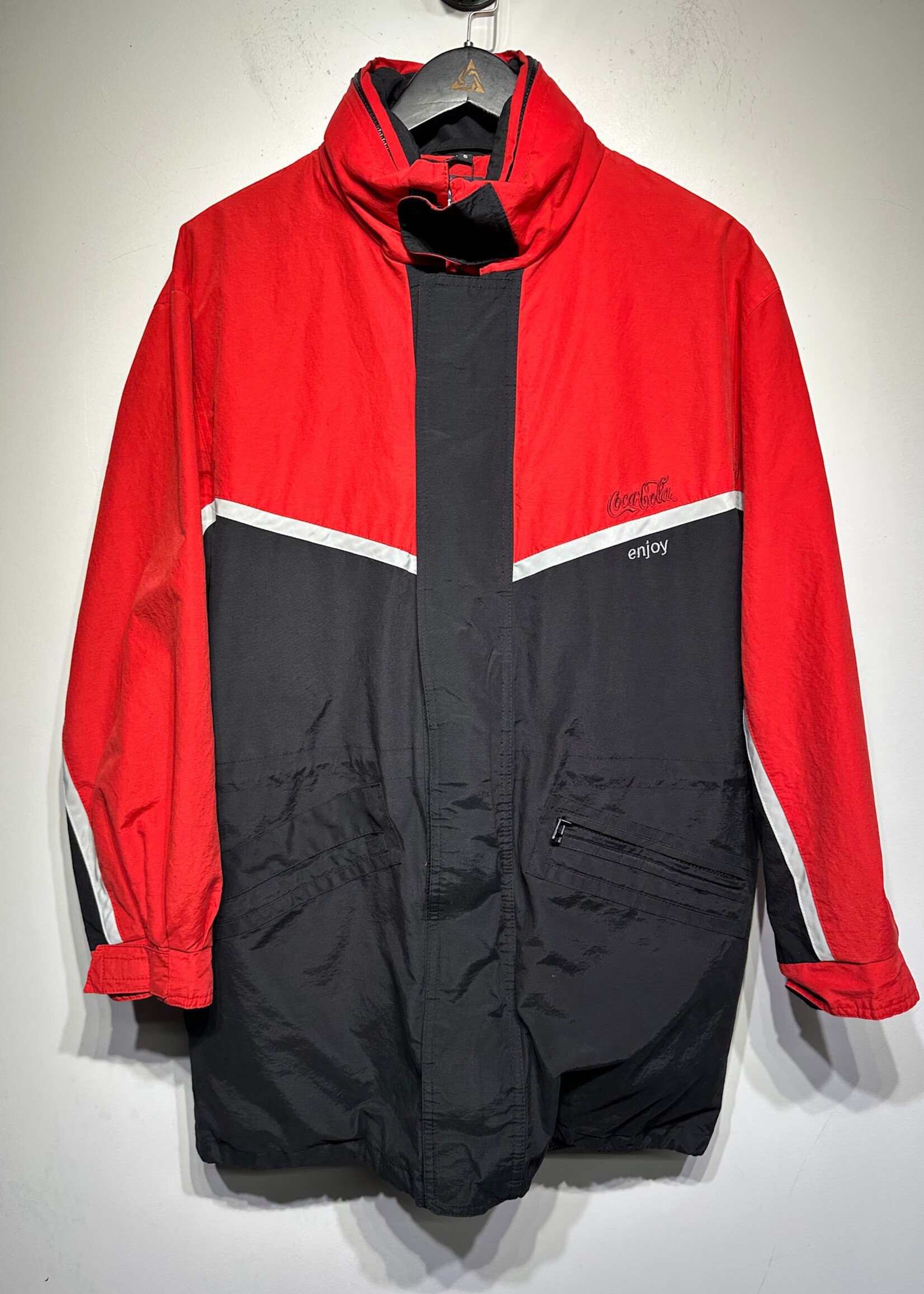 Coca Cola Red/Black Olympics Jacket Masc S