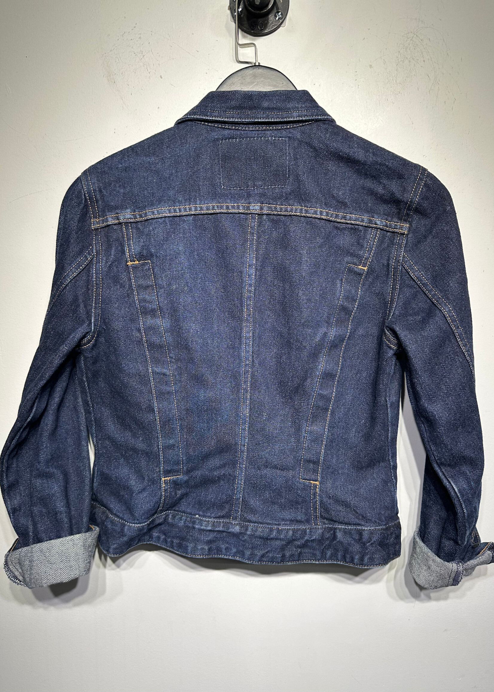 Guess 2000s Dark Wash Jean Jacket Fem S