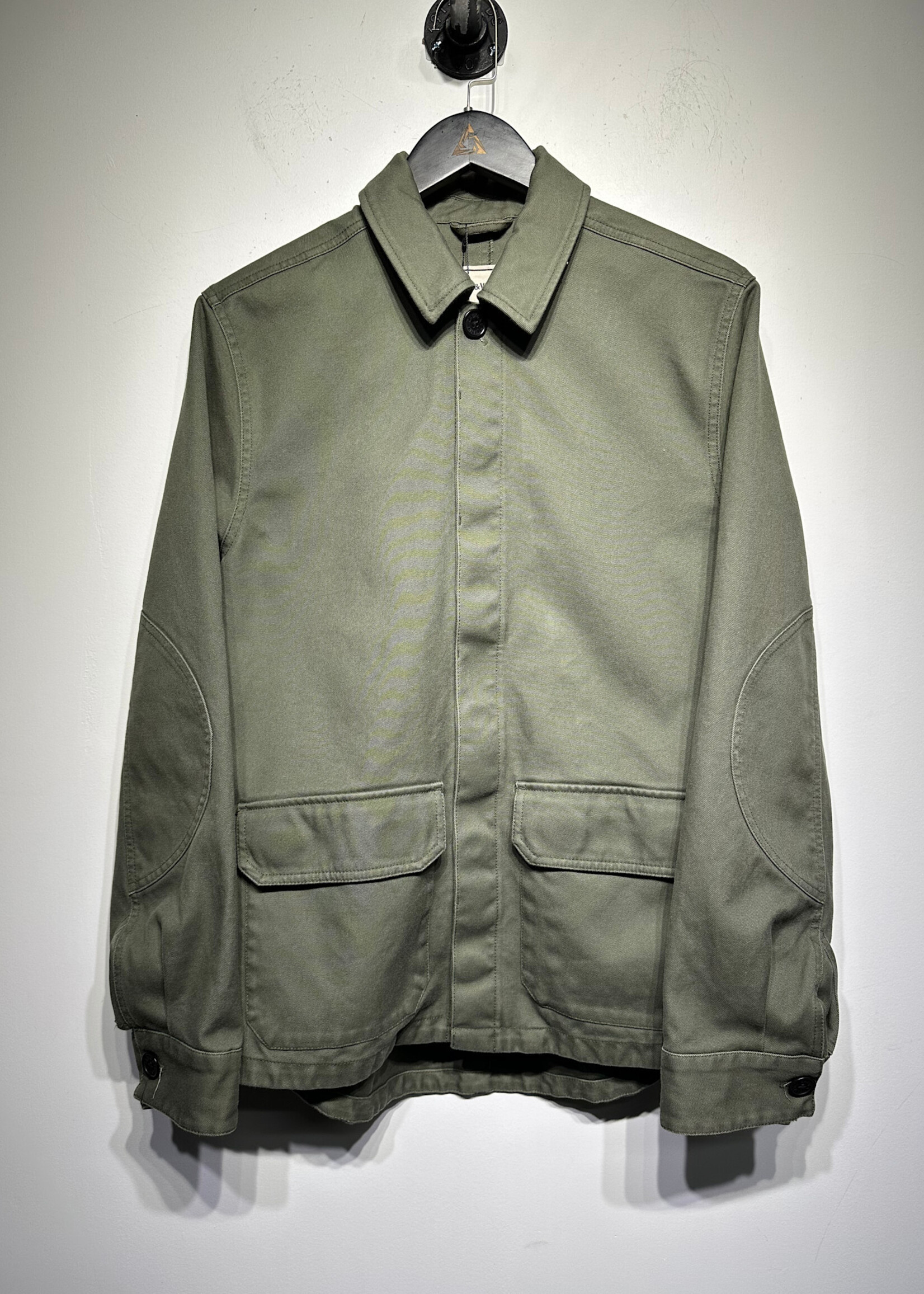 ZADIG VOLTAIRE OLIVE MILITARY JACKET L