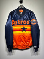 Starter Black Lab Astros Jacket M