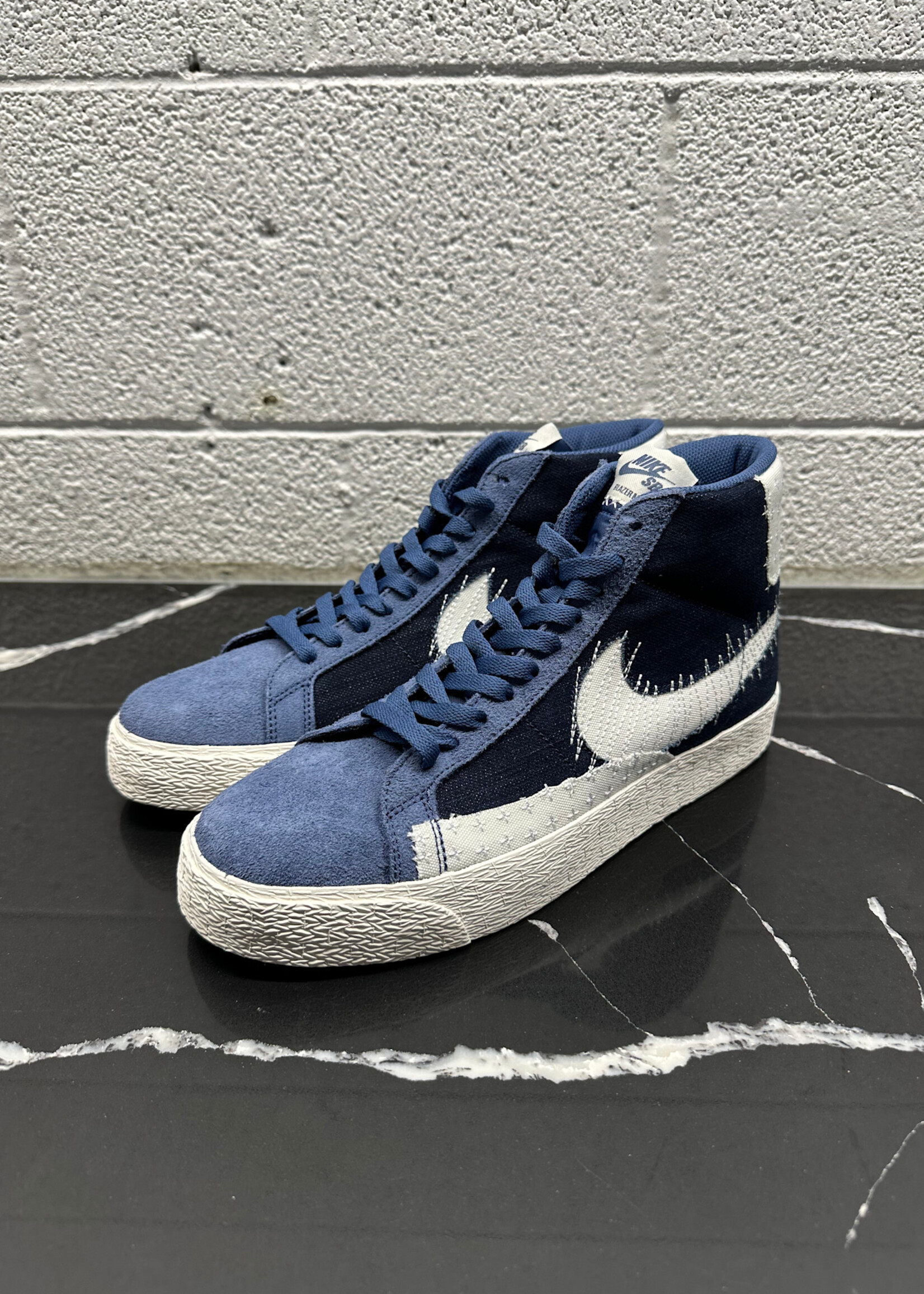 Nike Blazer Mid SB 'Sashiko Pack Mystic Navy Masc 10