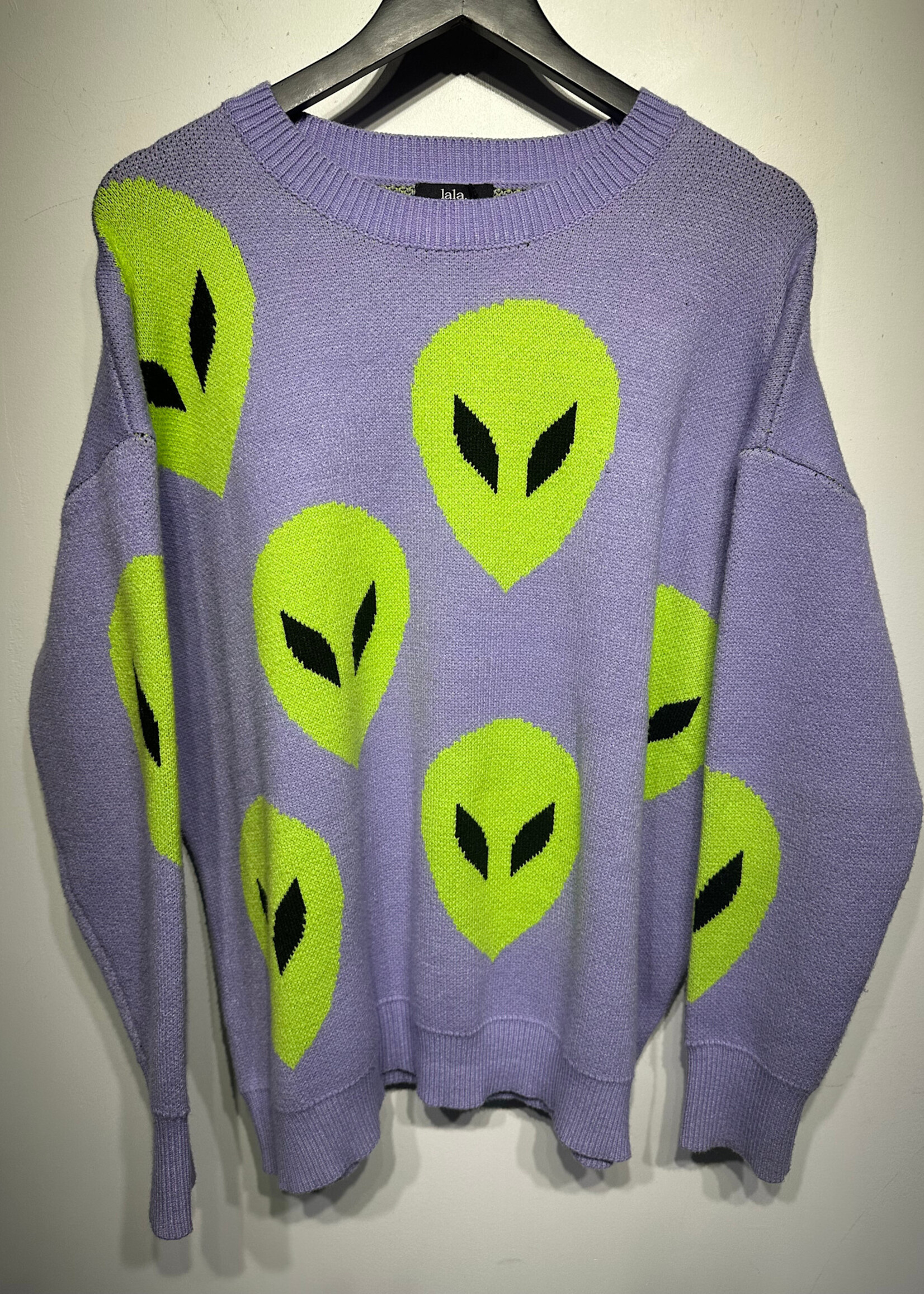 Dressed In Lala Alien Oversized Sweater S/M