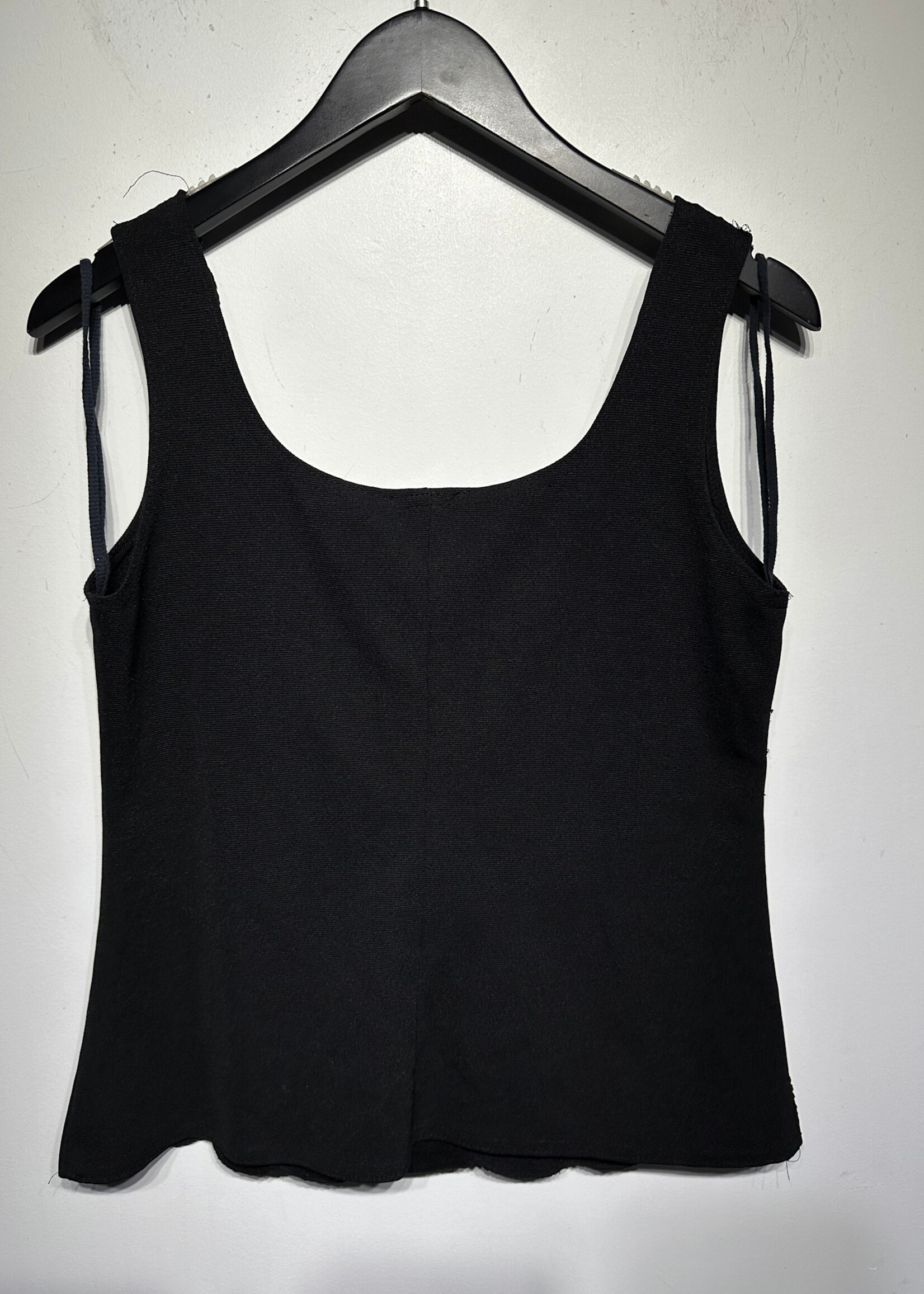 Metaphor Black Beaded Tank L