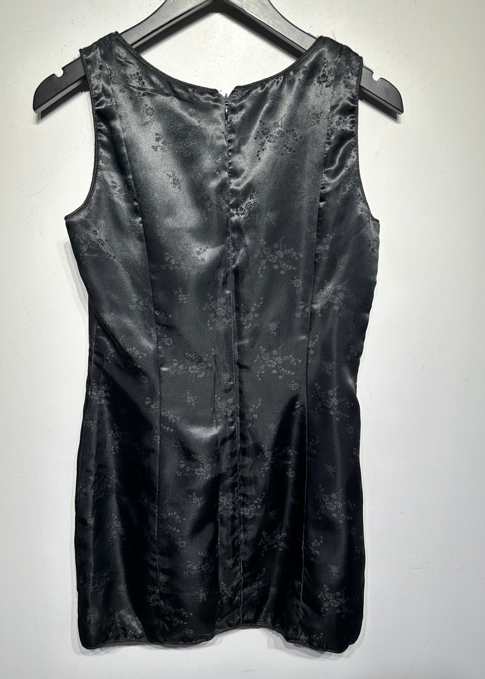 Rezyal Black Floral Dress M