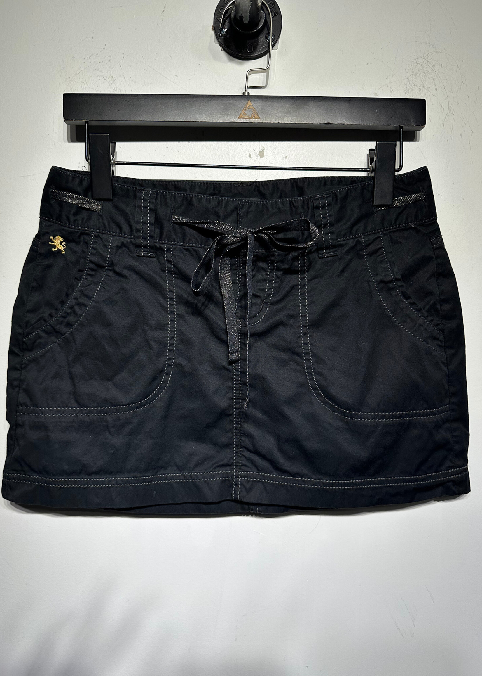 Express 2000s Black Cargo Mini Skirt 26