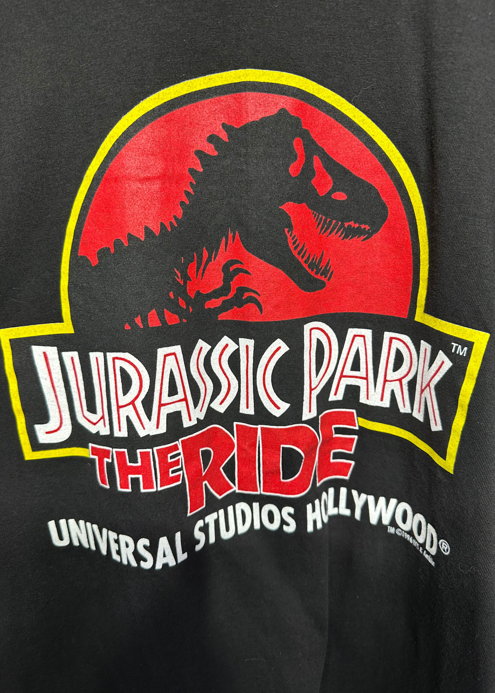 Jurassic Park '96 Black Tee XL