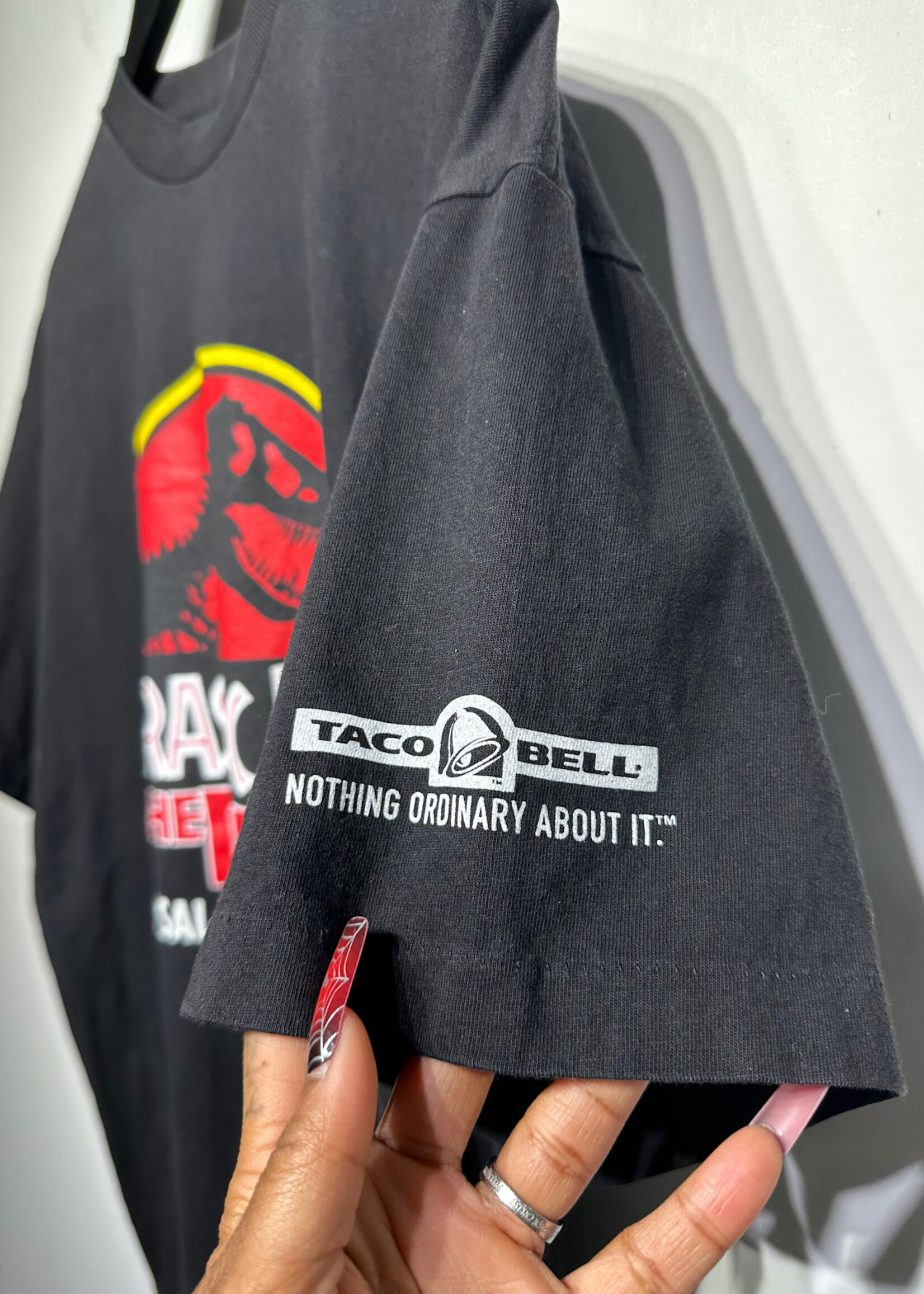 Jurassic Park '96 Black Tee XL