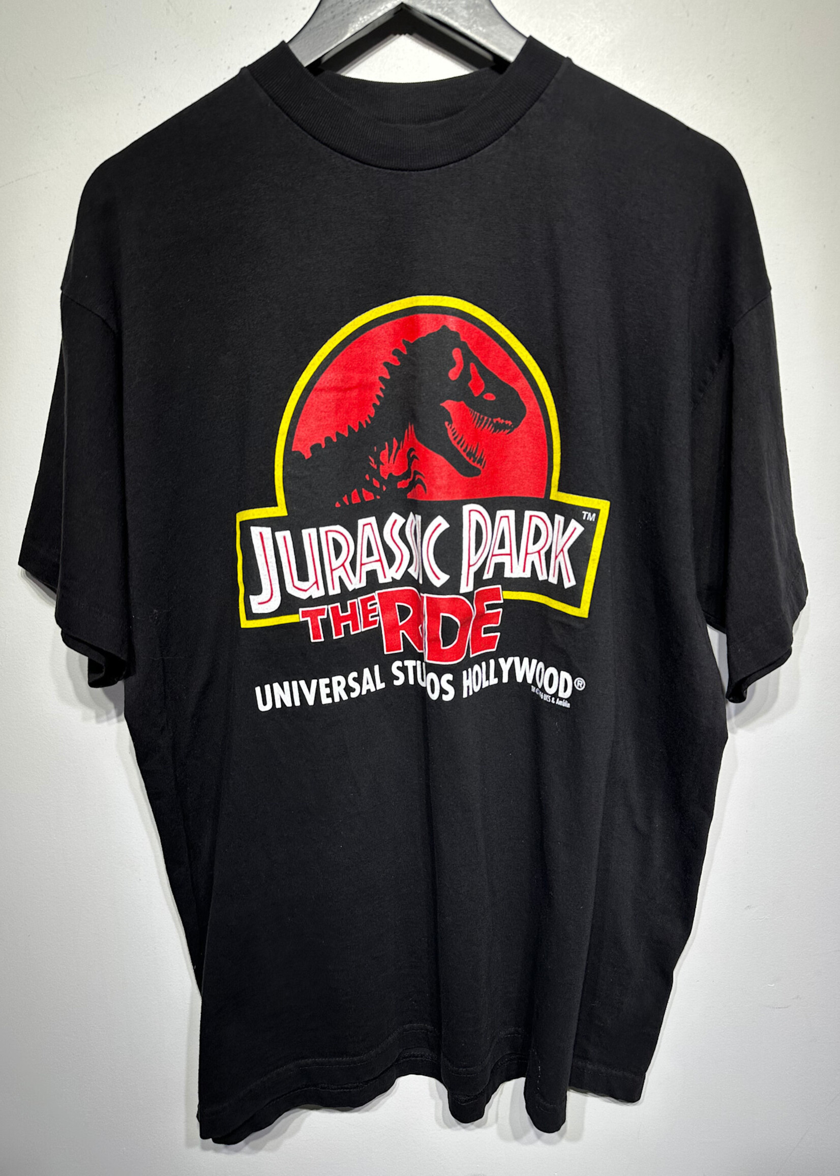 Jurassic Park '96 Black Tee XL