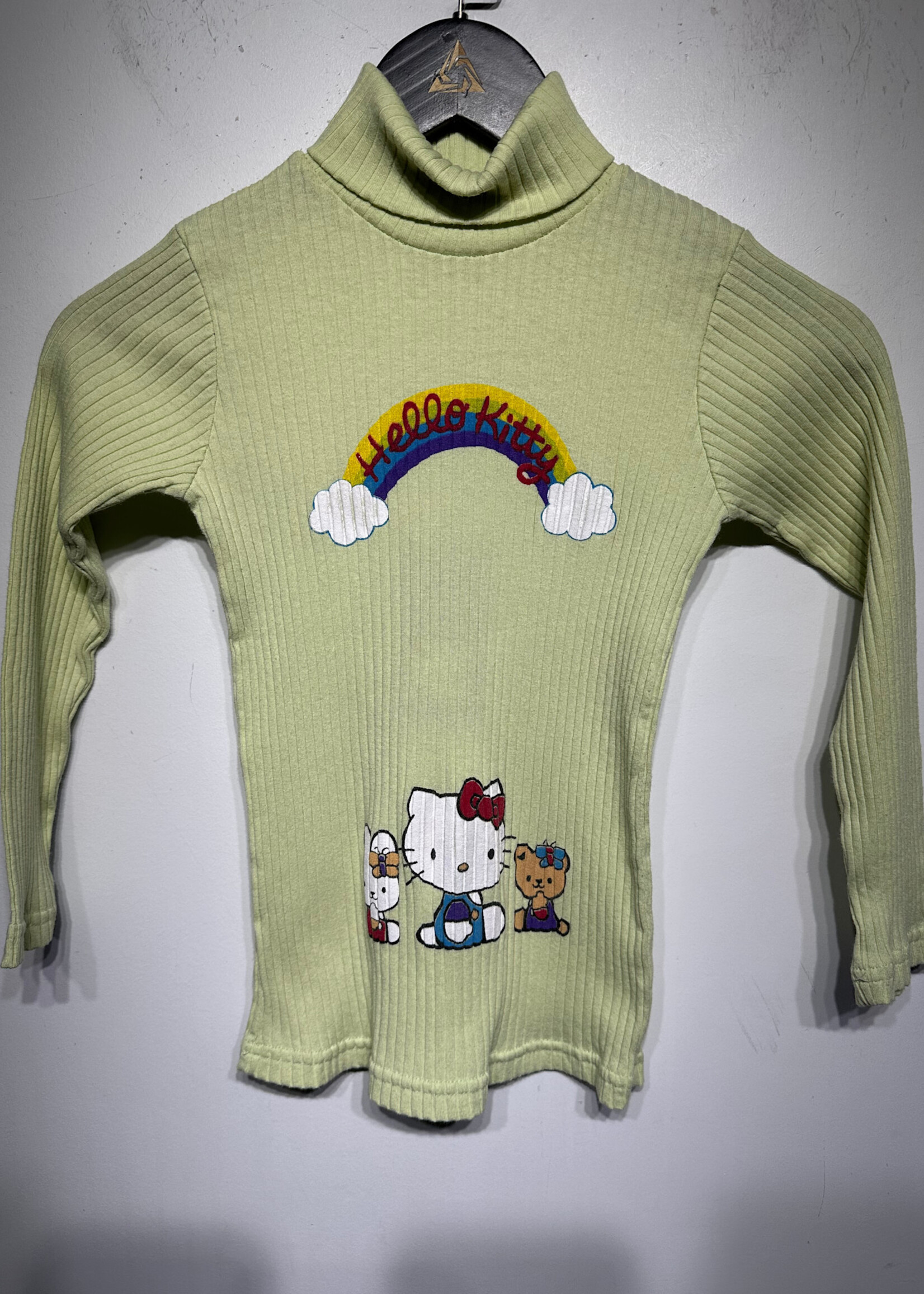 Vintage Hello Kitty Rainbow L/S Turtle Neck Fem XS