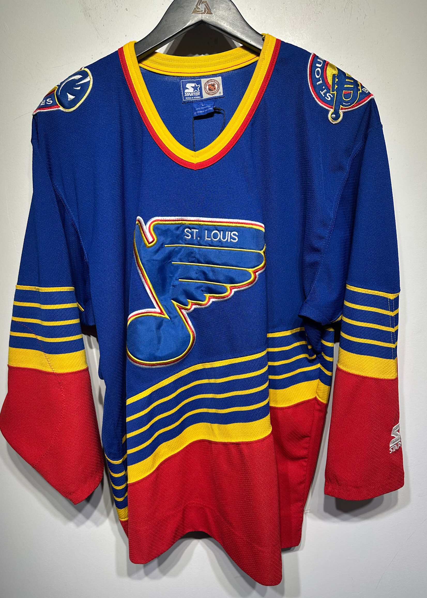 Vintage Starter St Louis Blues Jersey L