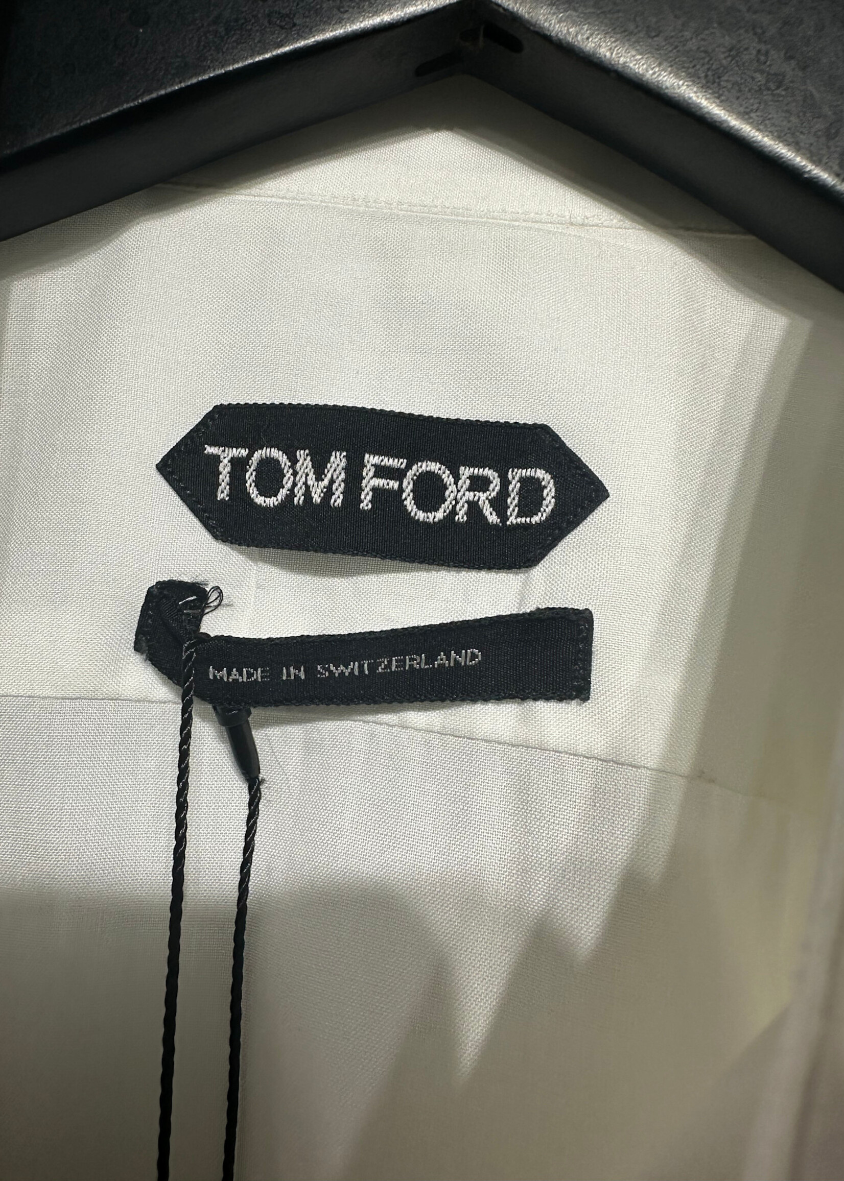 Tom Ford Floral Pin Button Up Fem M