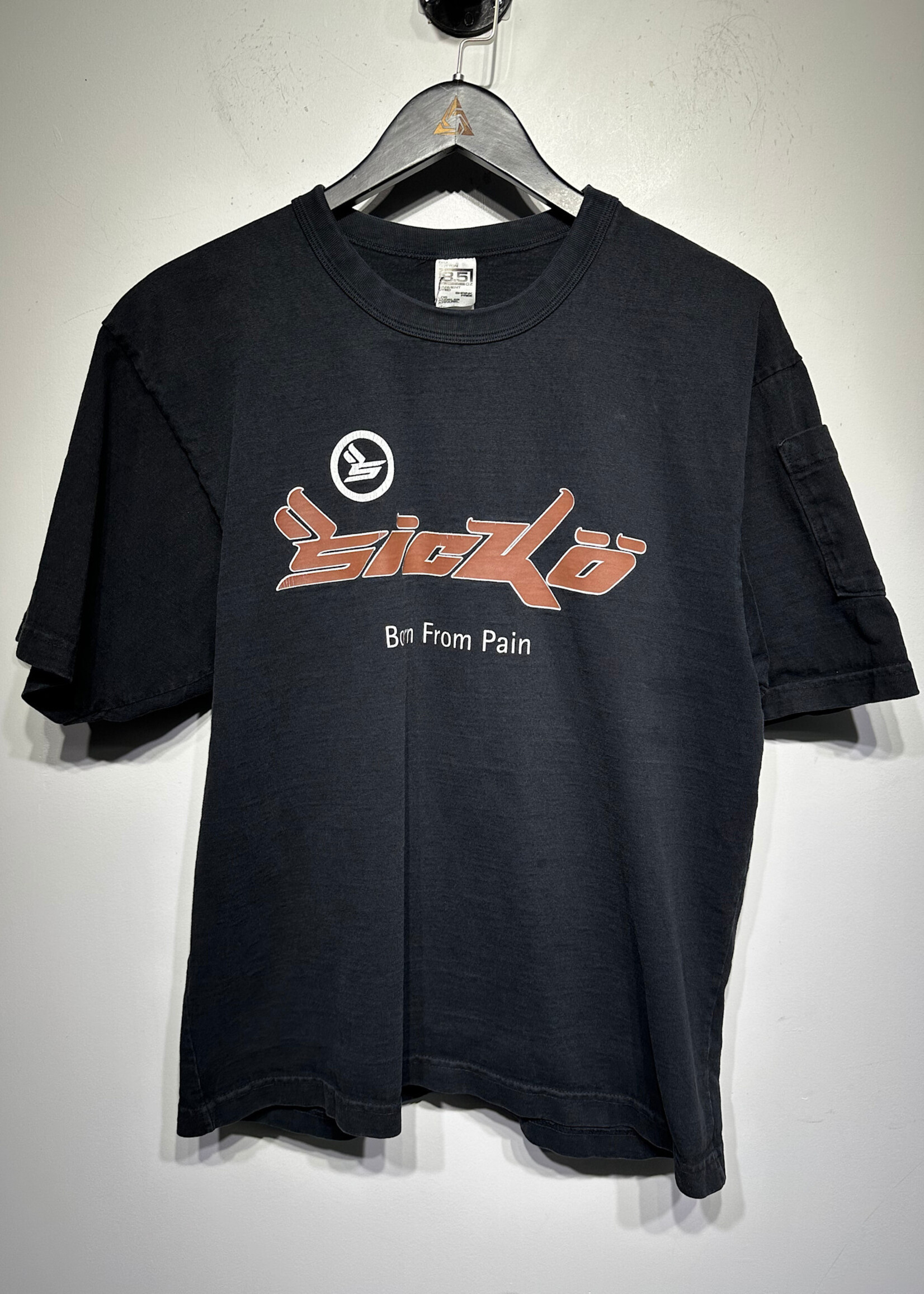 Sicko Black Born From Pain Tee M