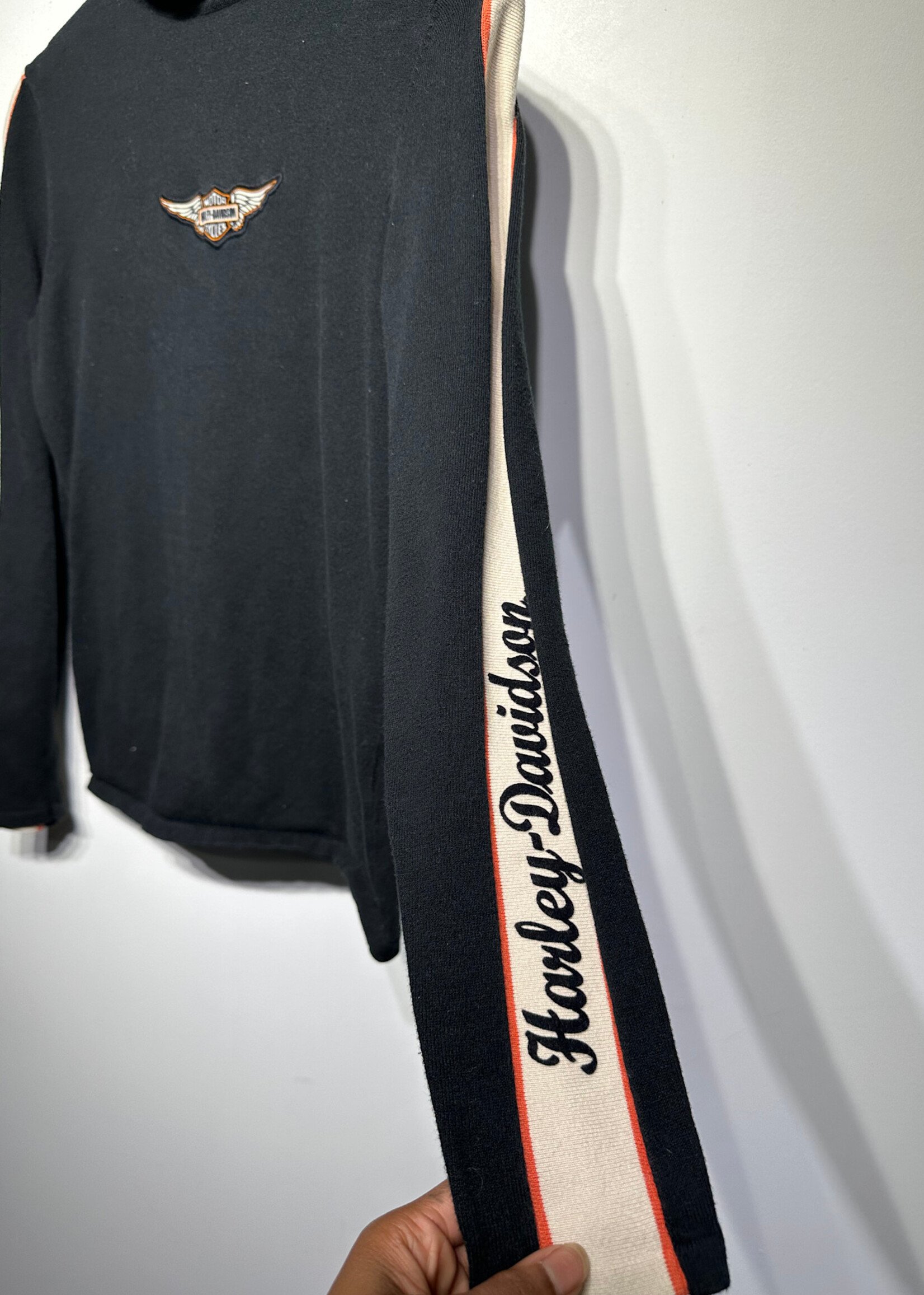 Harley Black Logo Turtleneck Fem S