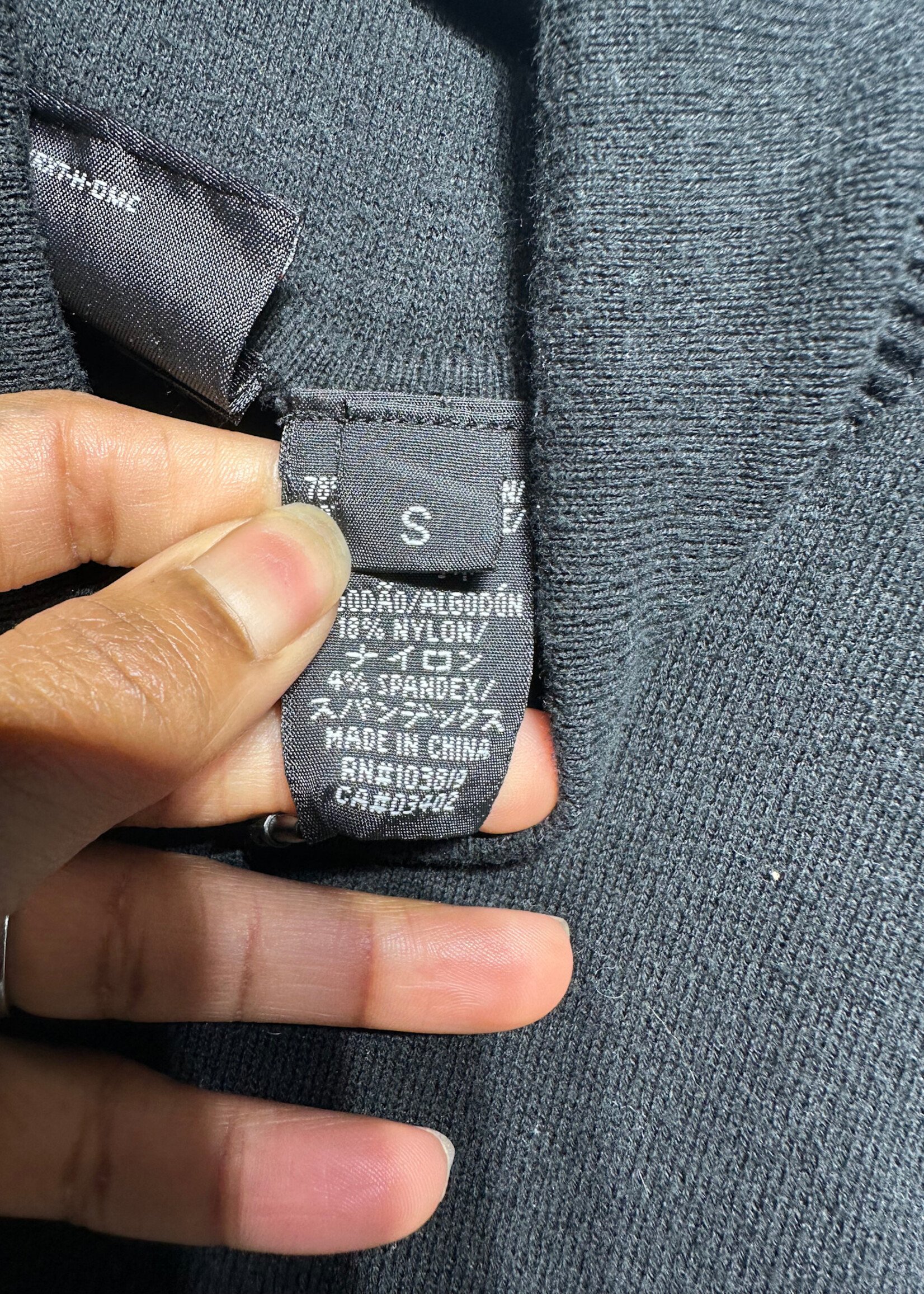 Harley Black Logo Turtleneck Fem S