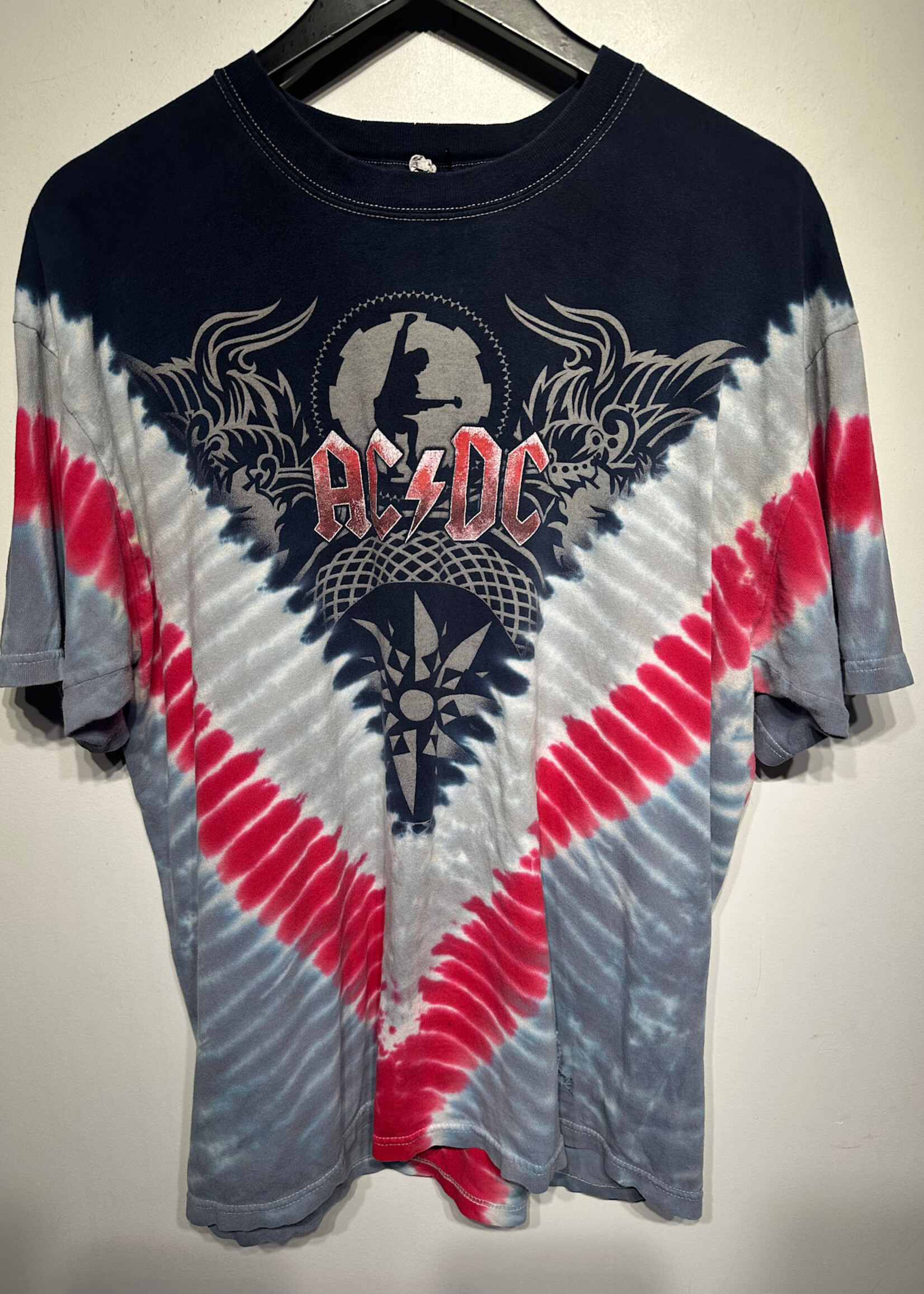 08/09 ACDC Black Ice Dyed Tee XL AS IS