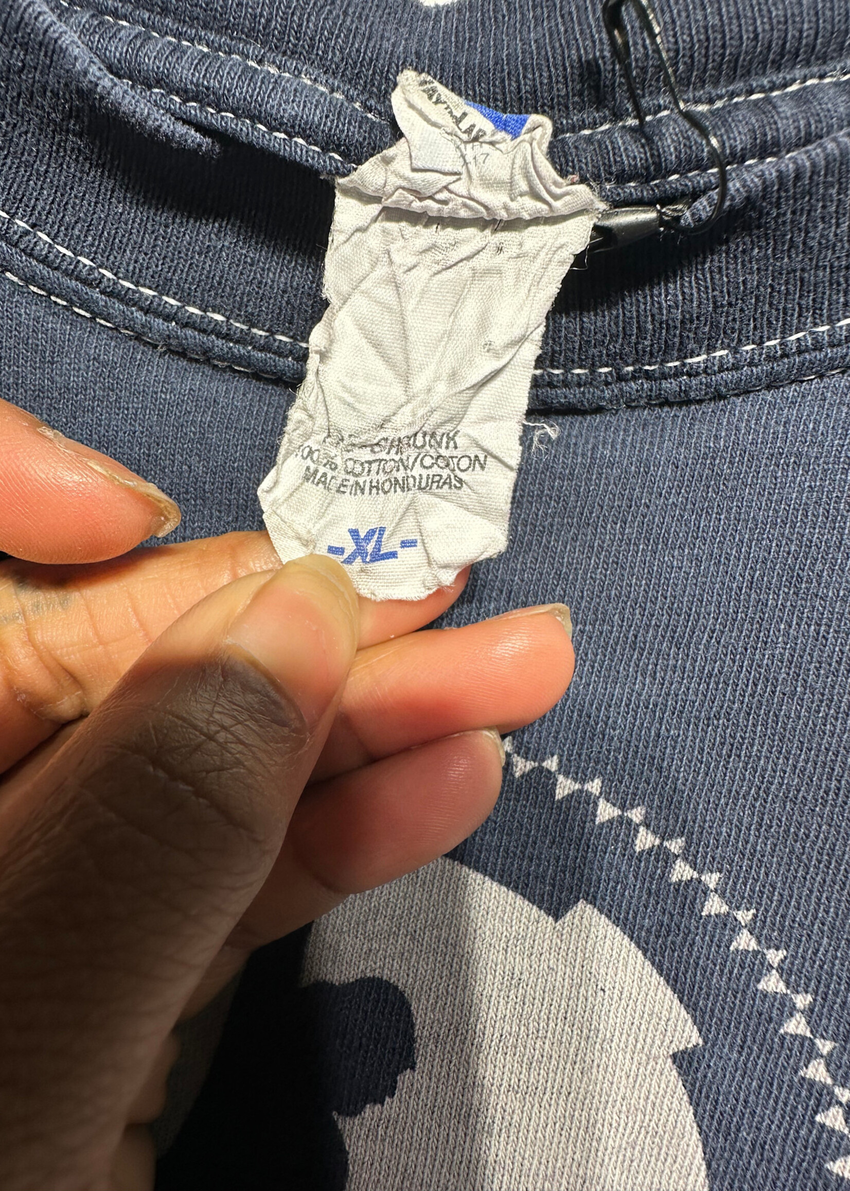 08/09 ACDC Black Ice Dyed Tee XL AS IS